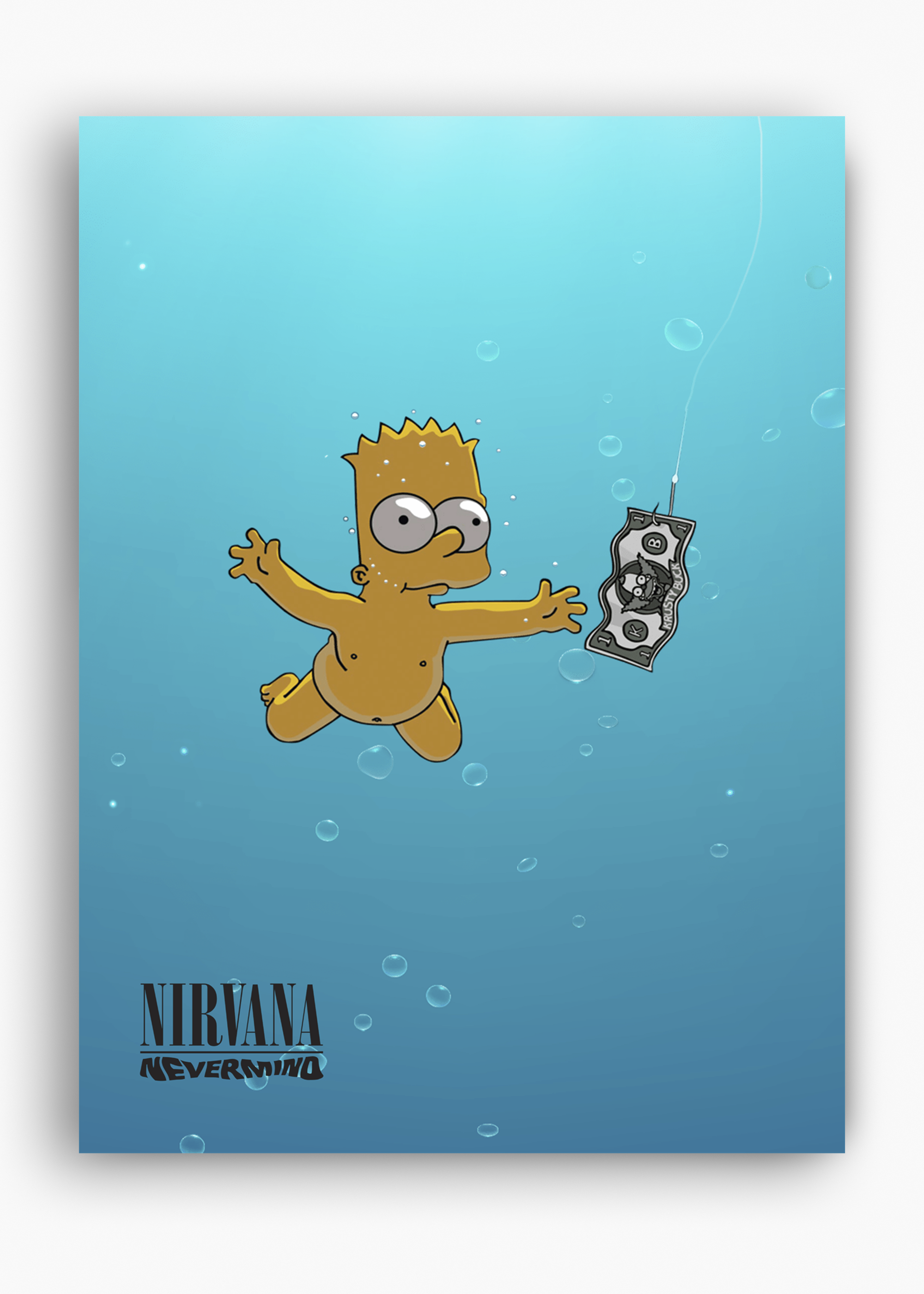 Quadro Bart Nevermind Nirvana - 10