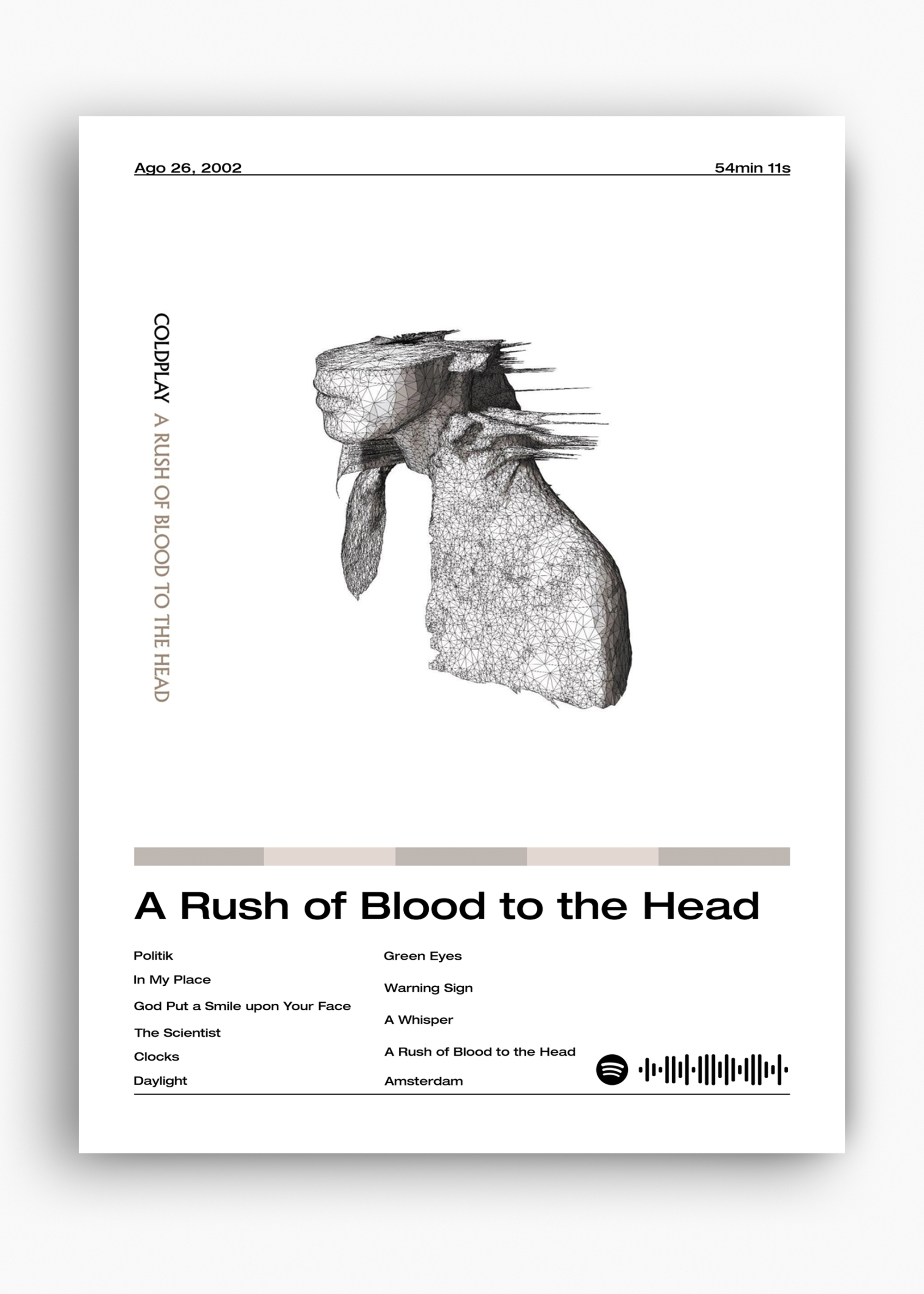 Coldplay A Rush of Blood to The Head - 10