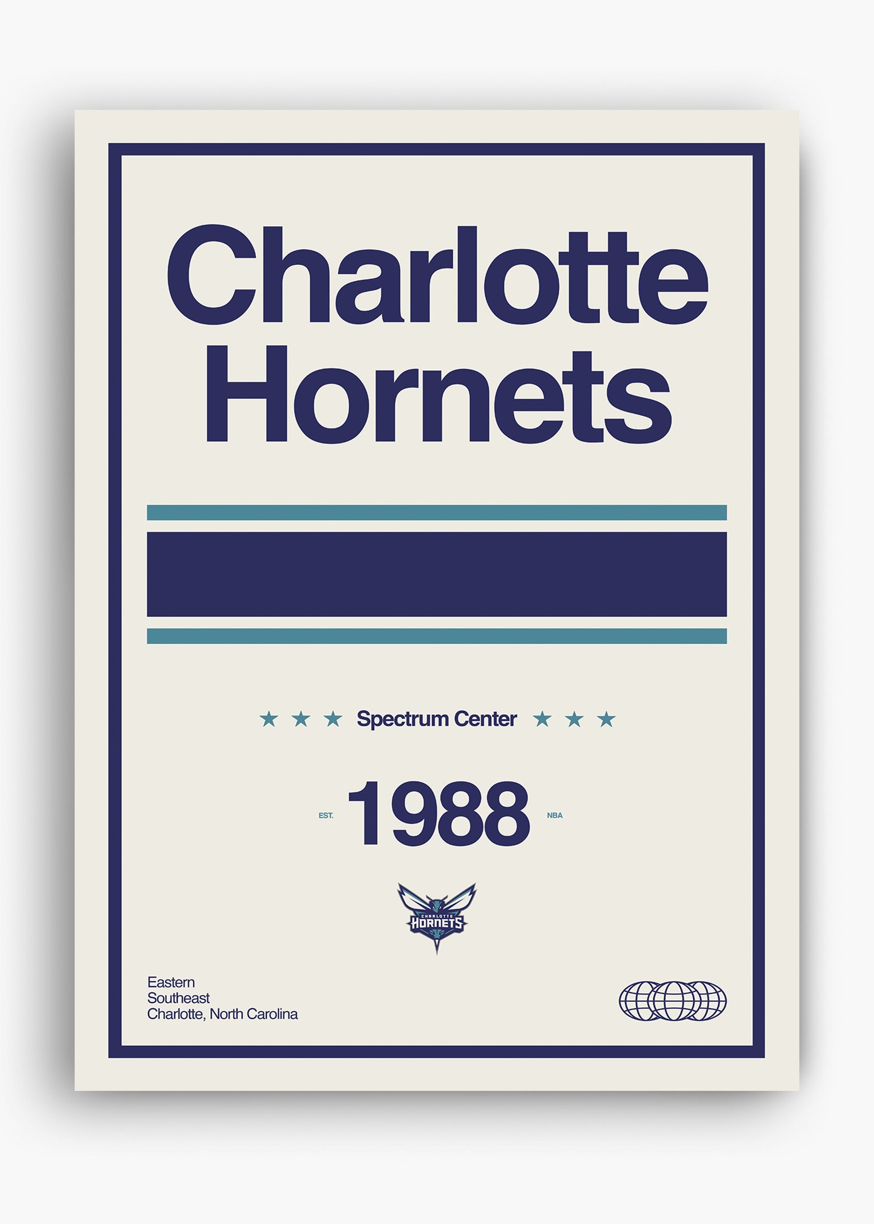 Quadro NBA Charlotte Hornets