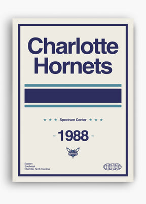 Quadro NBA Charlotte Hornets