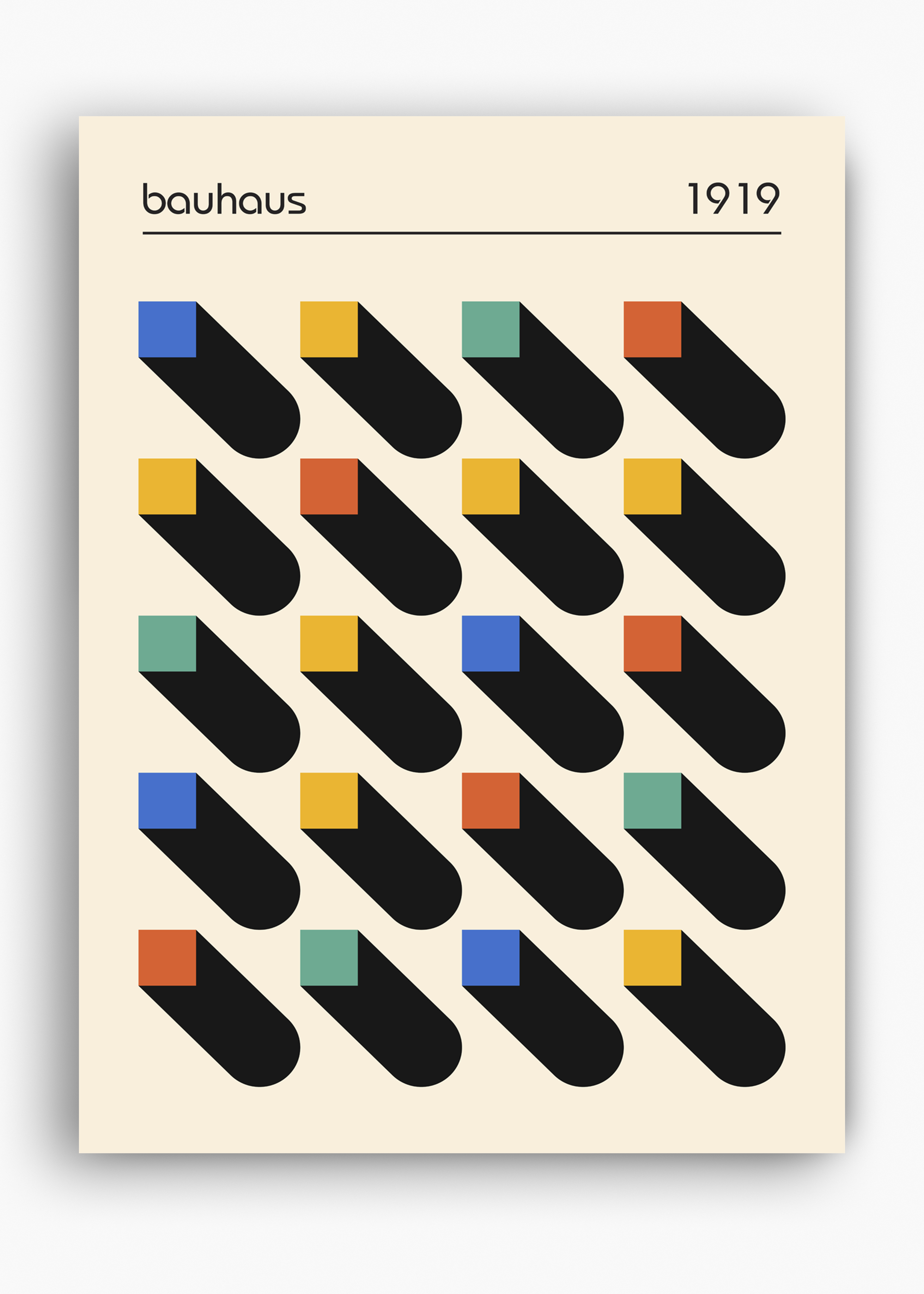Quadro Bauhaus Shield - 10