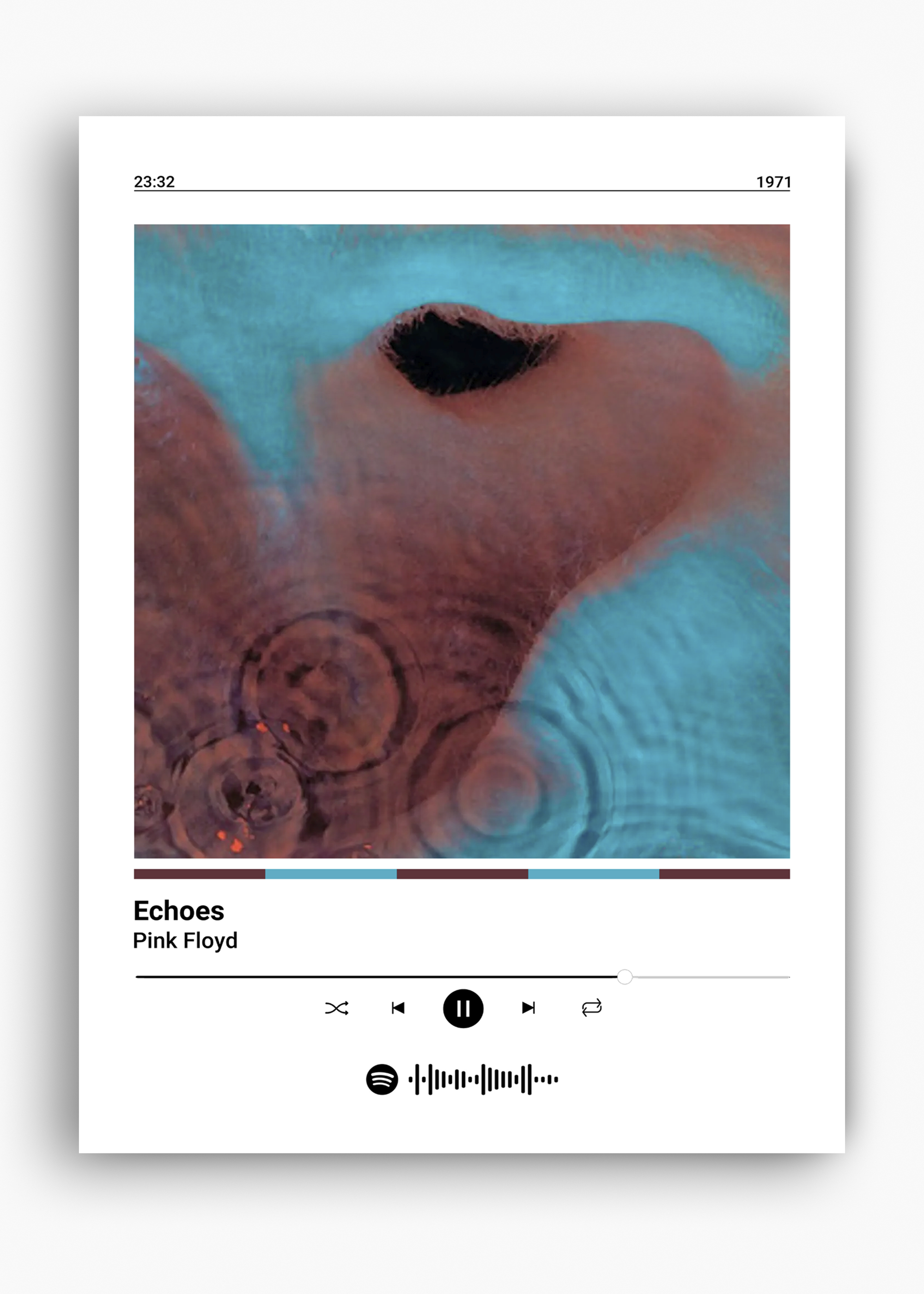 Quadro Pink Floyd Echoes - 10