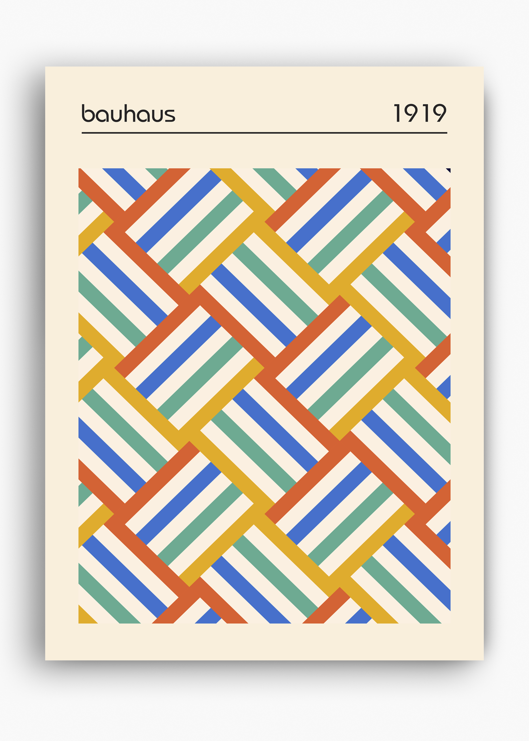 Quadro Bauhaus Parallel - 10