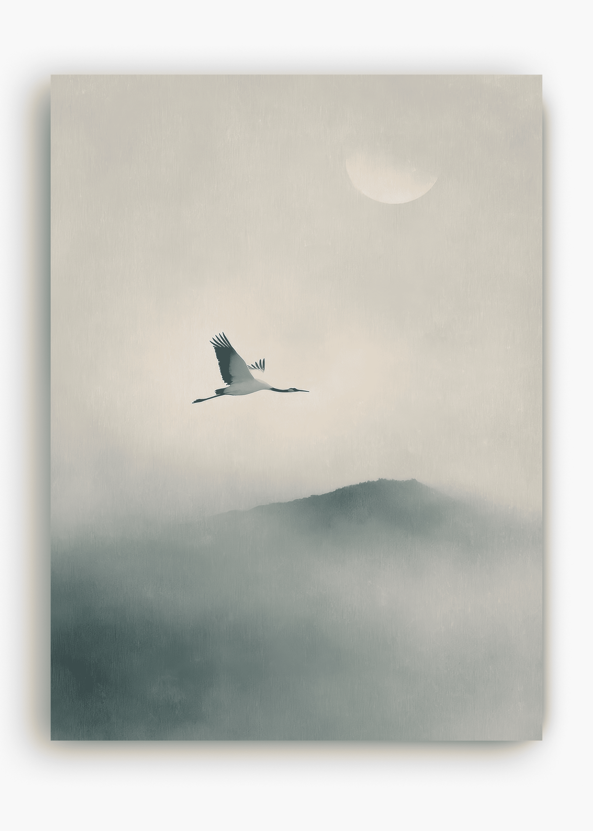 Quadro Japonês Fly High