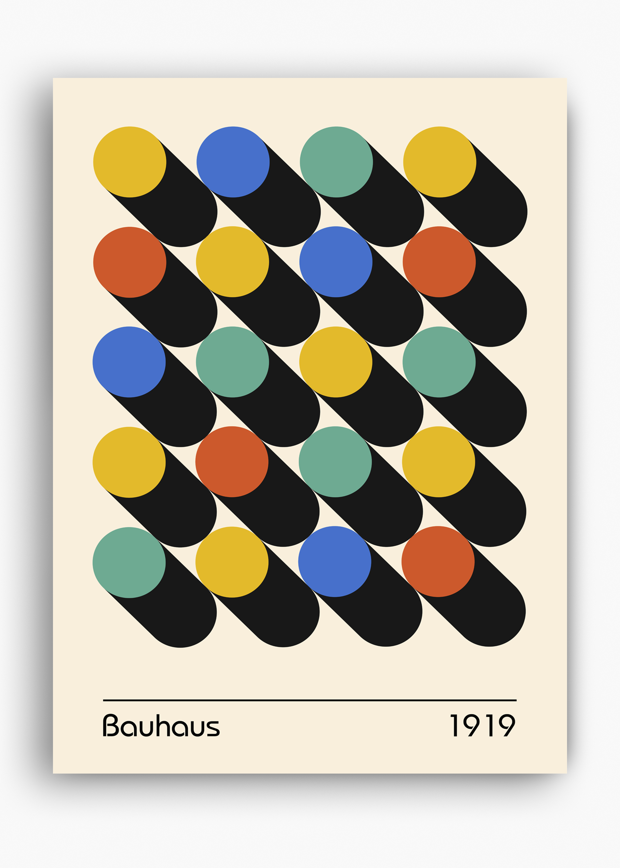 Quadro Bauhaus Spatial Tension - 10