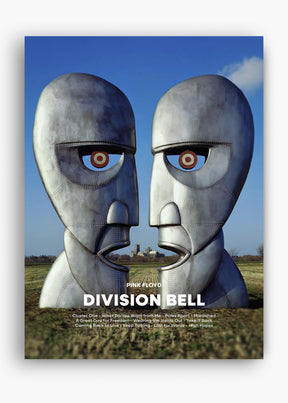 Quadro Pink Floyd Division Bell Capa