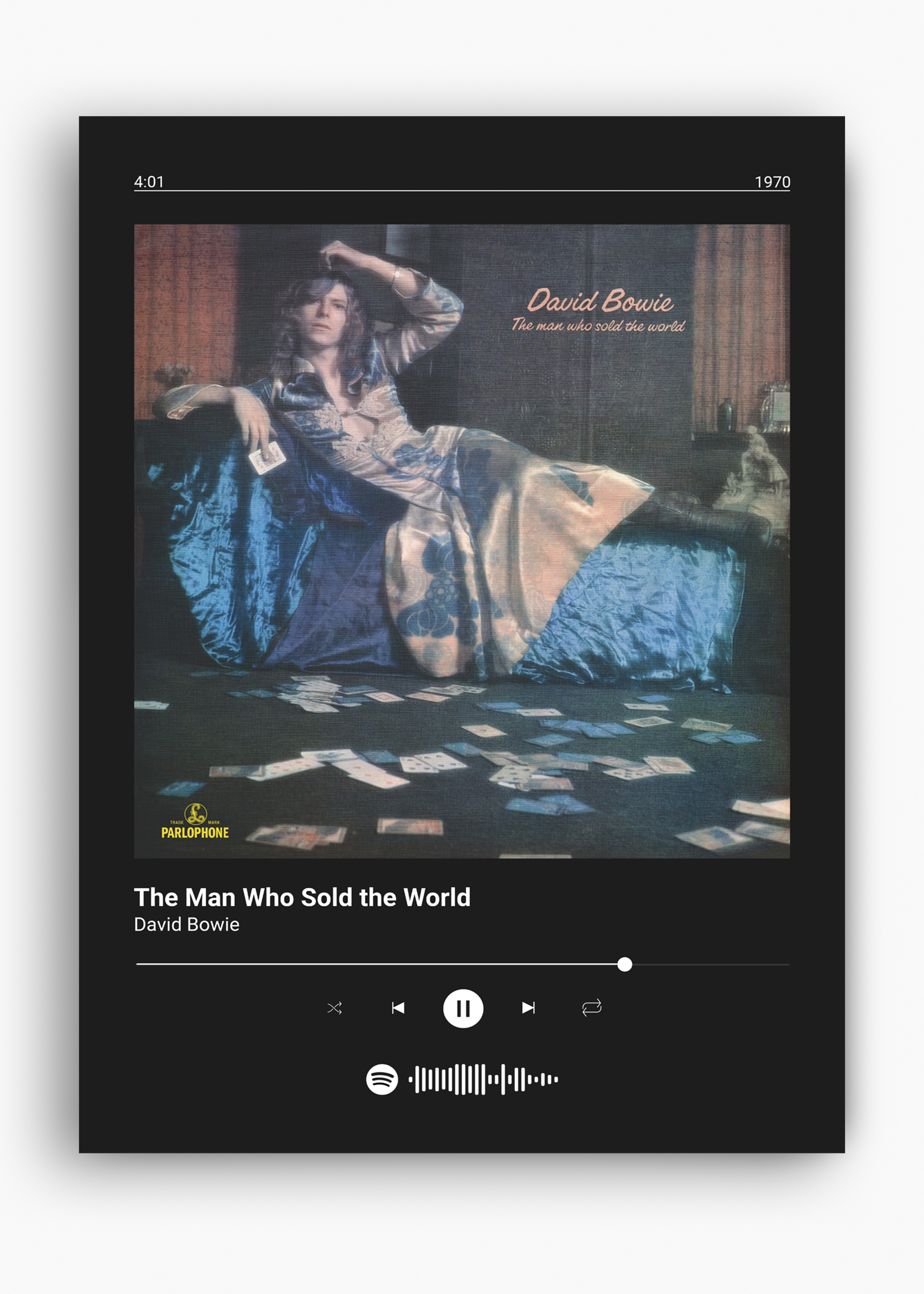 Quadro David Bowie The Man Who Sold the World - 10