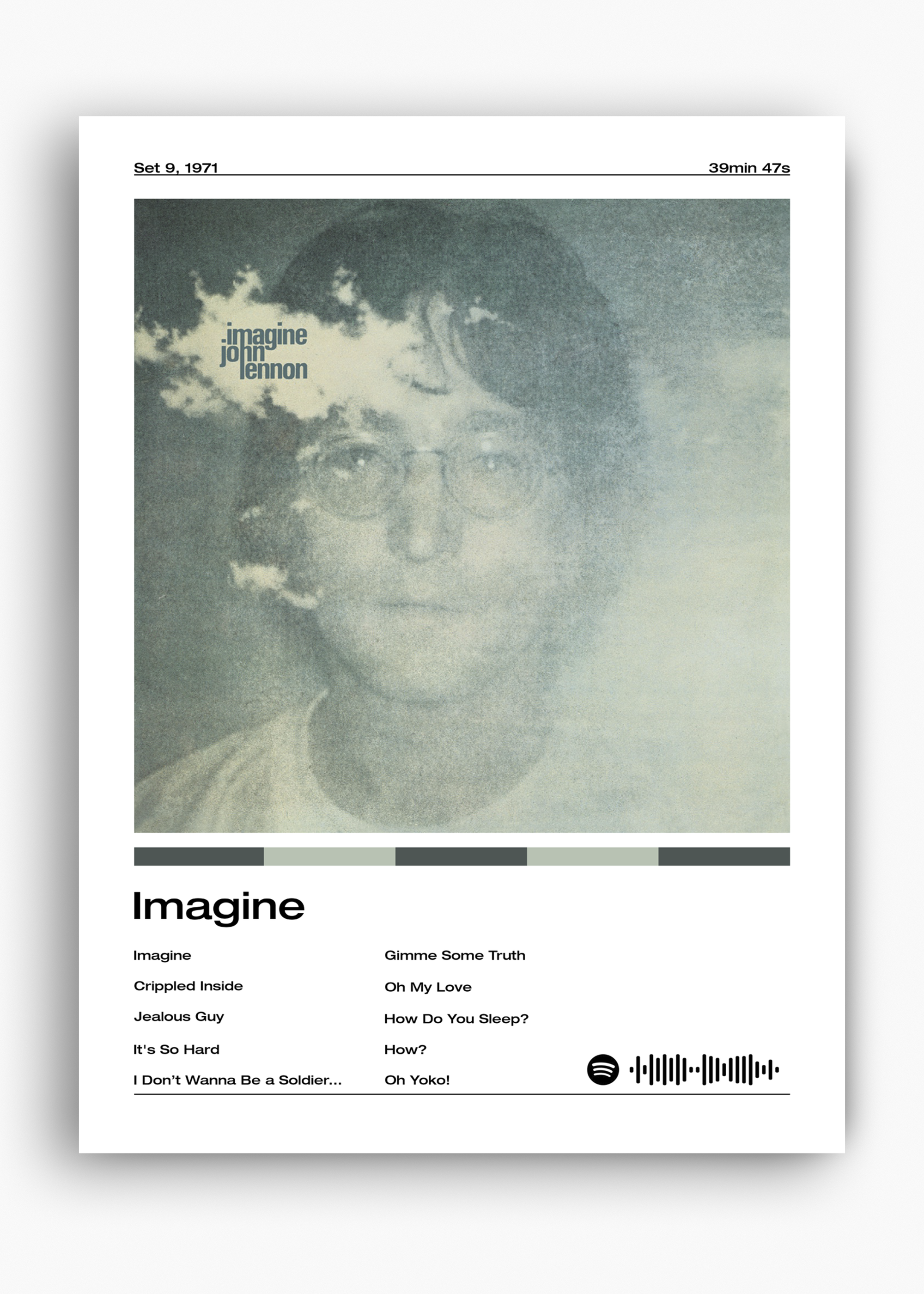 Quadro John Lennon Imagine - 10