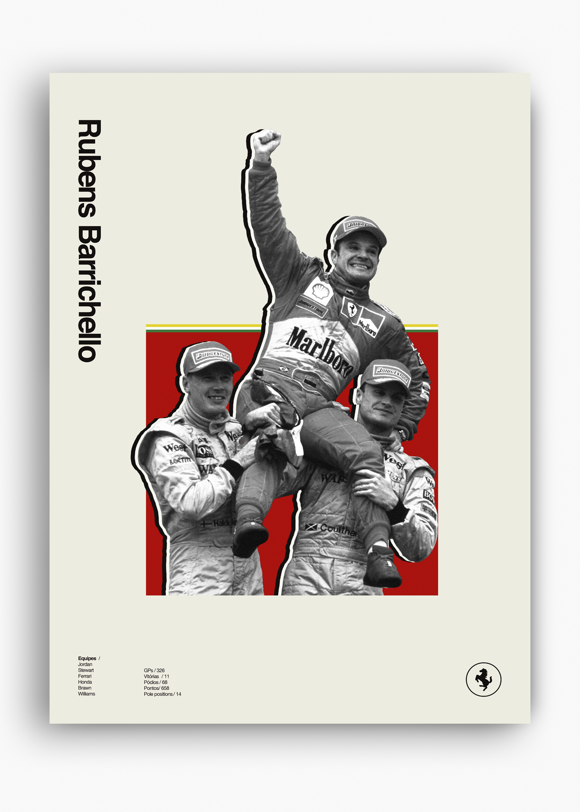 Quadro Rubens Barrichello - 10