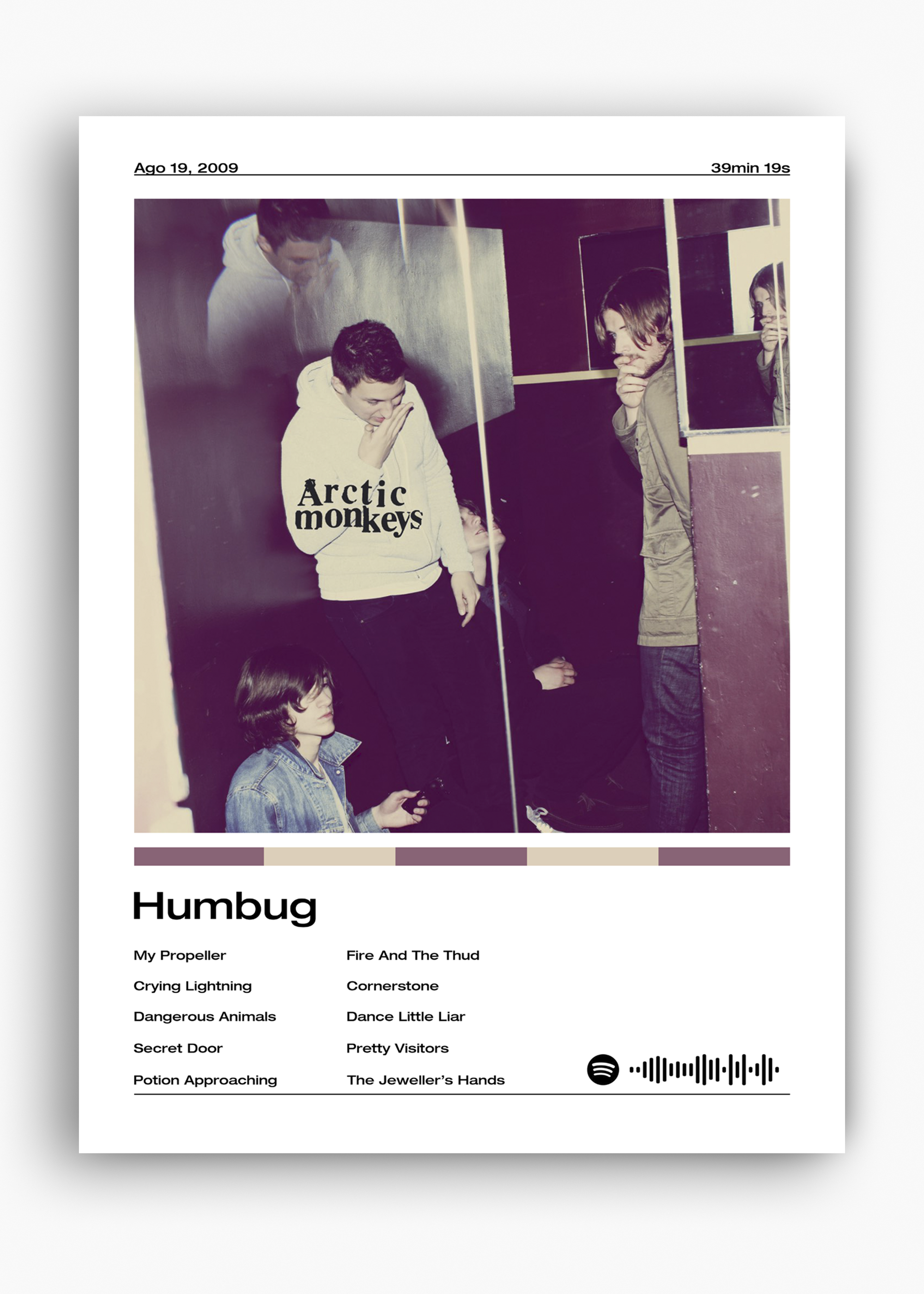 Quadro Arctic Monkeys Humbug - 10