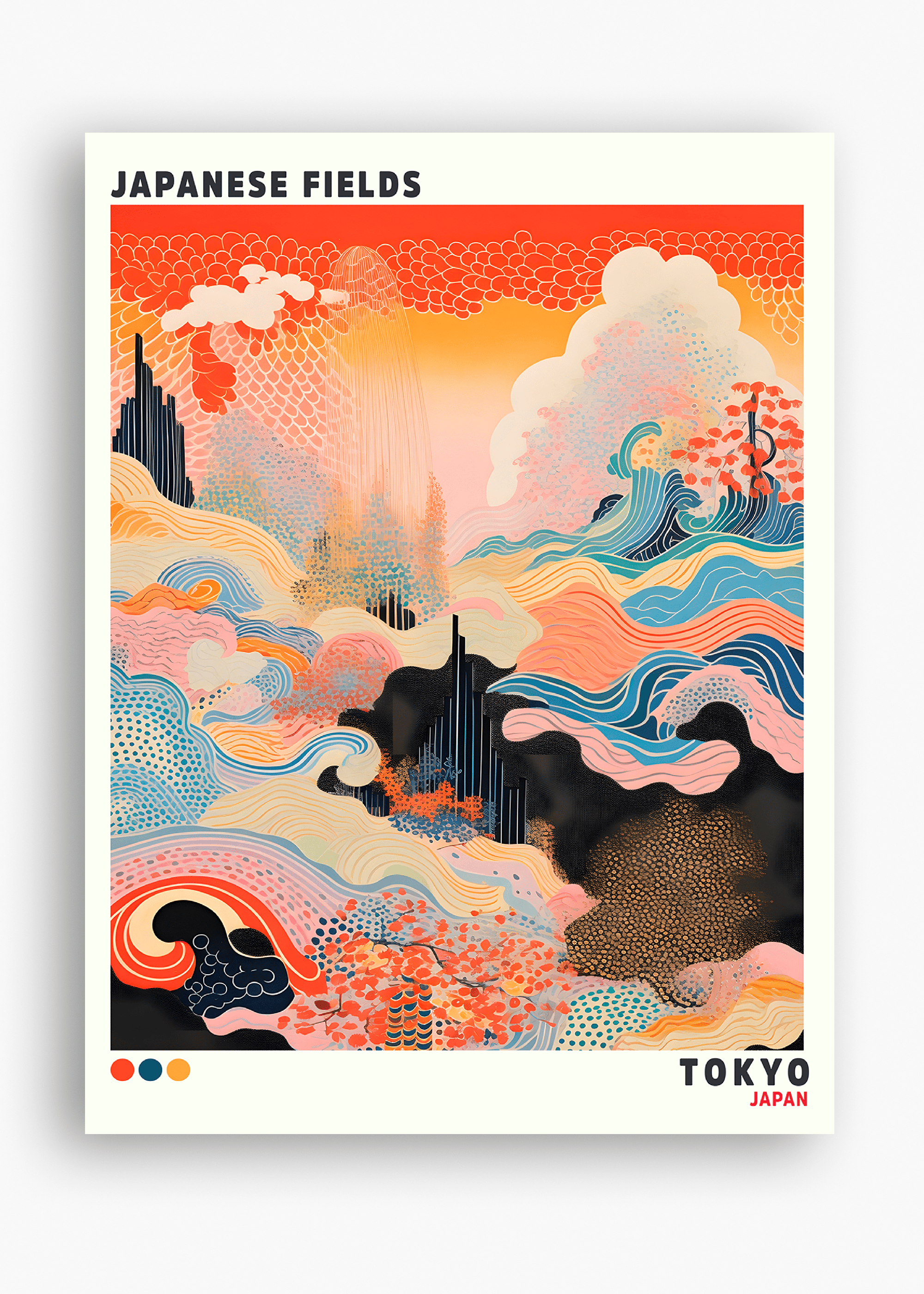 Quadro Japones Fields - 10