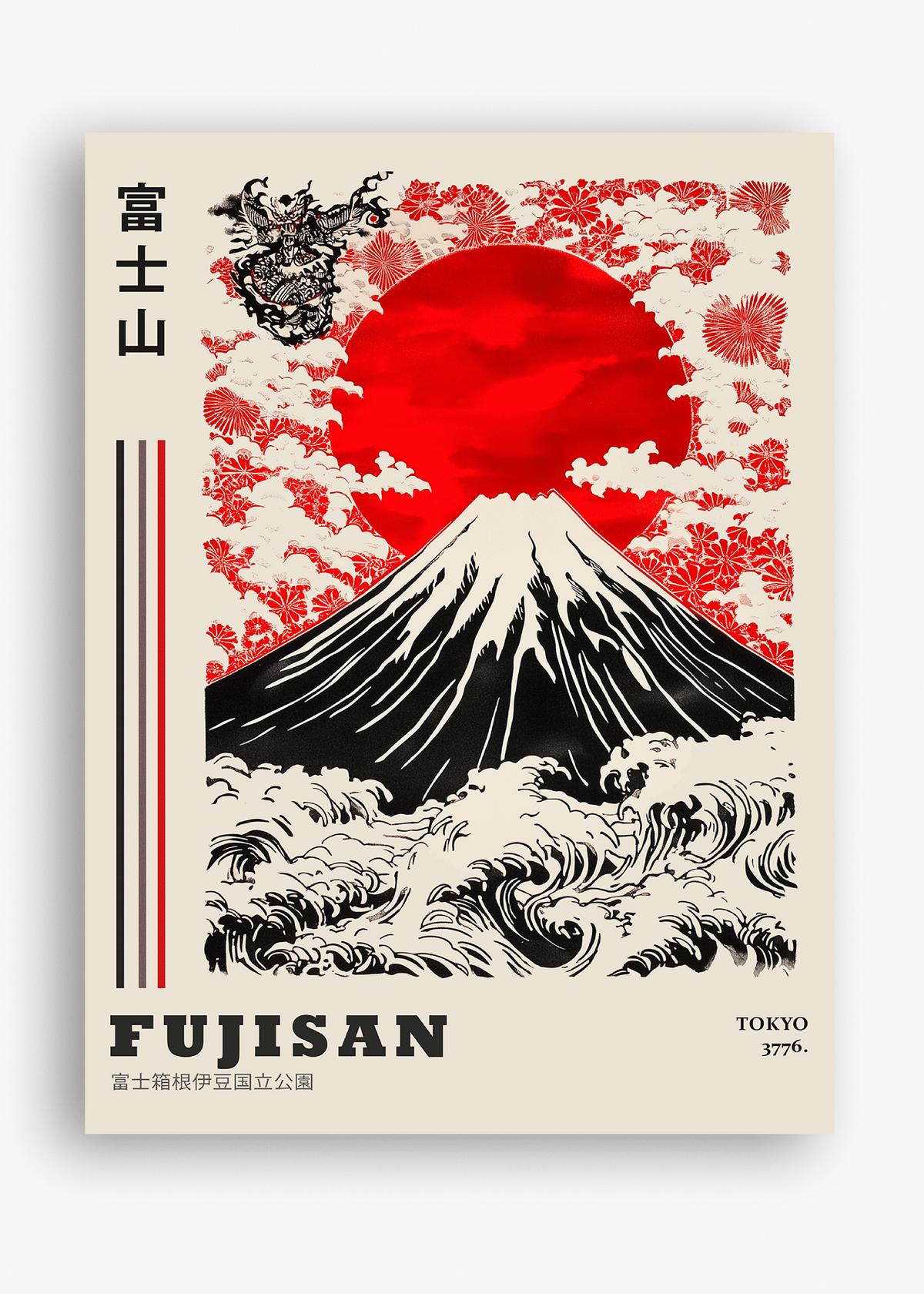 Quadro Japones Fujisan 3776 - 10