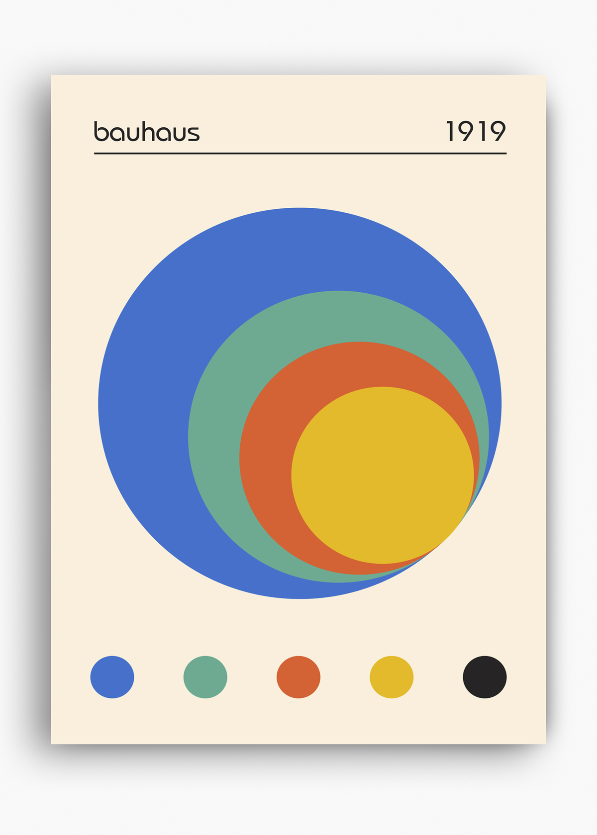 Quadro Bauhaus Dimension - 10