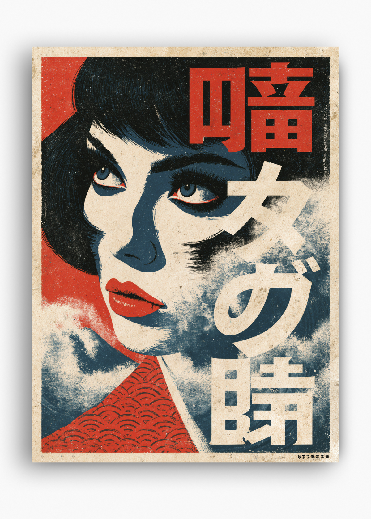 Quadro Japonês Kemuri Bijin - 10