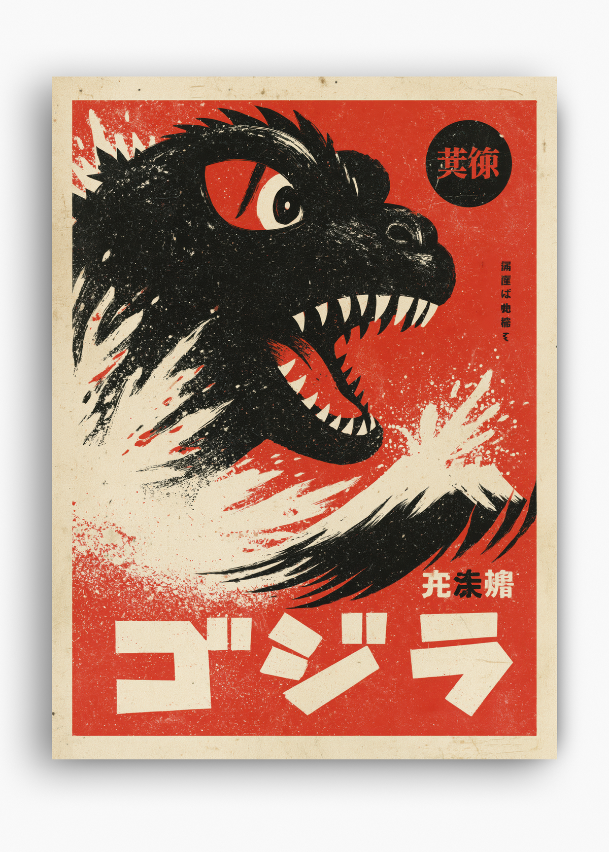 Quadro Japonês Gojira - 10