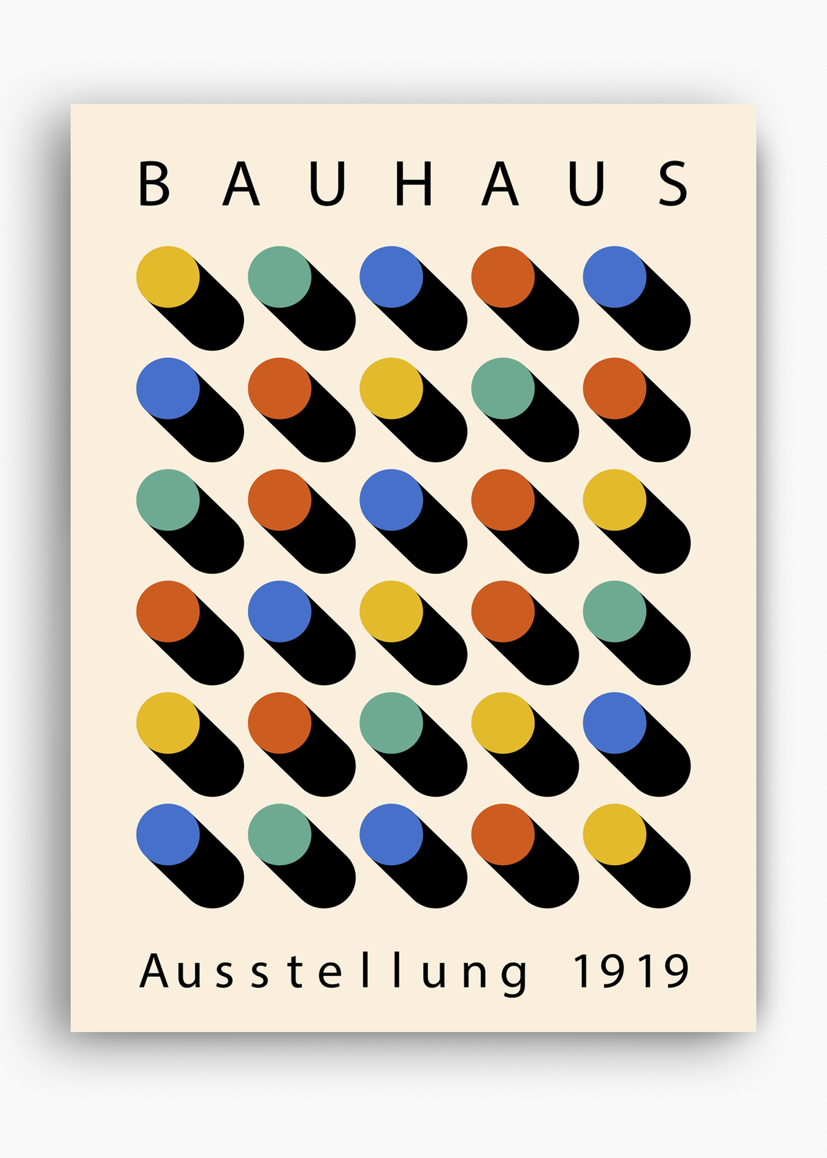 Quadro Bauhaus Circle Theory - 10