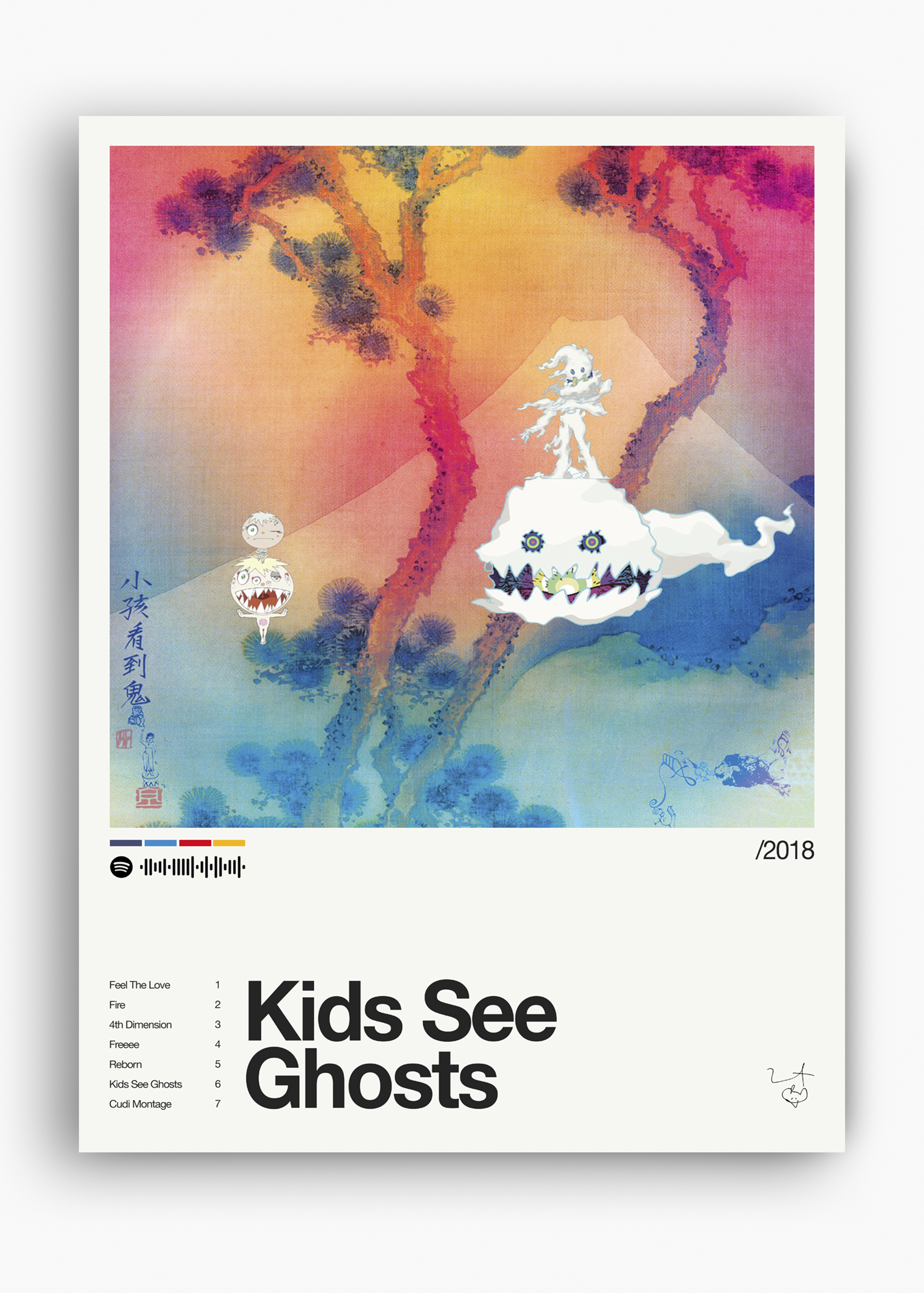 Quadro Kanye West Kids See Ghosts II - 10