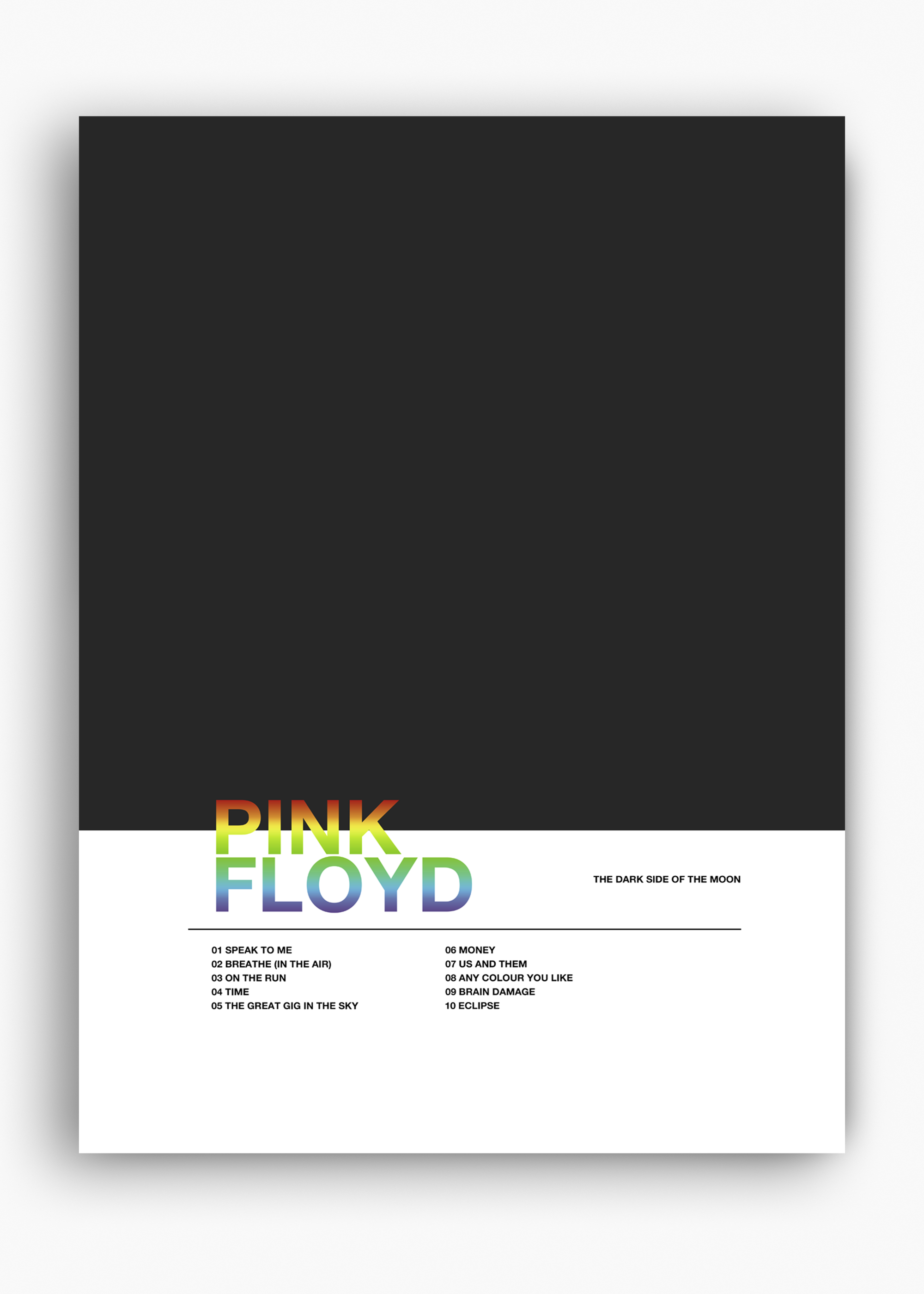 Quadro Pink Floyd The Dark Side Of The Moon Rainbow - 10