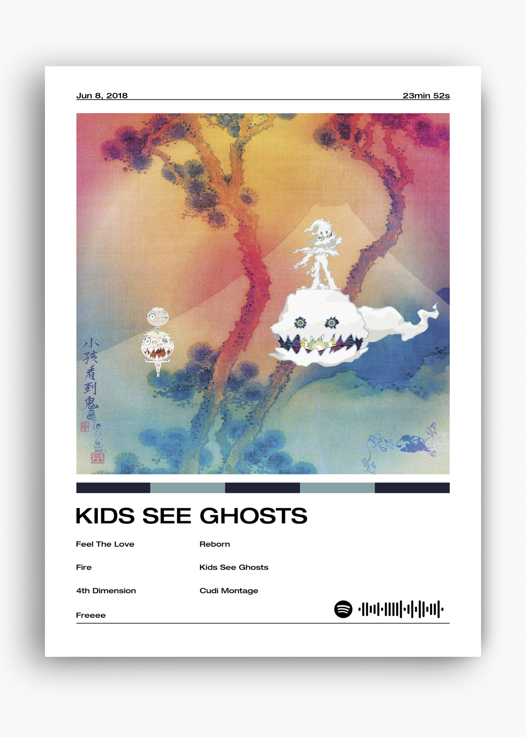 Quadro Kanye West Kids See Ghosts - 10