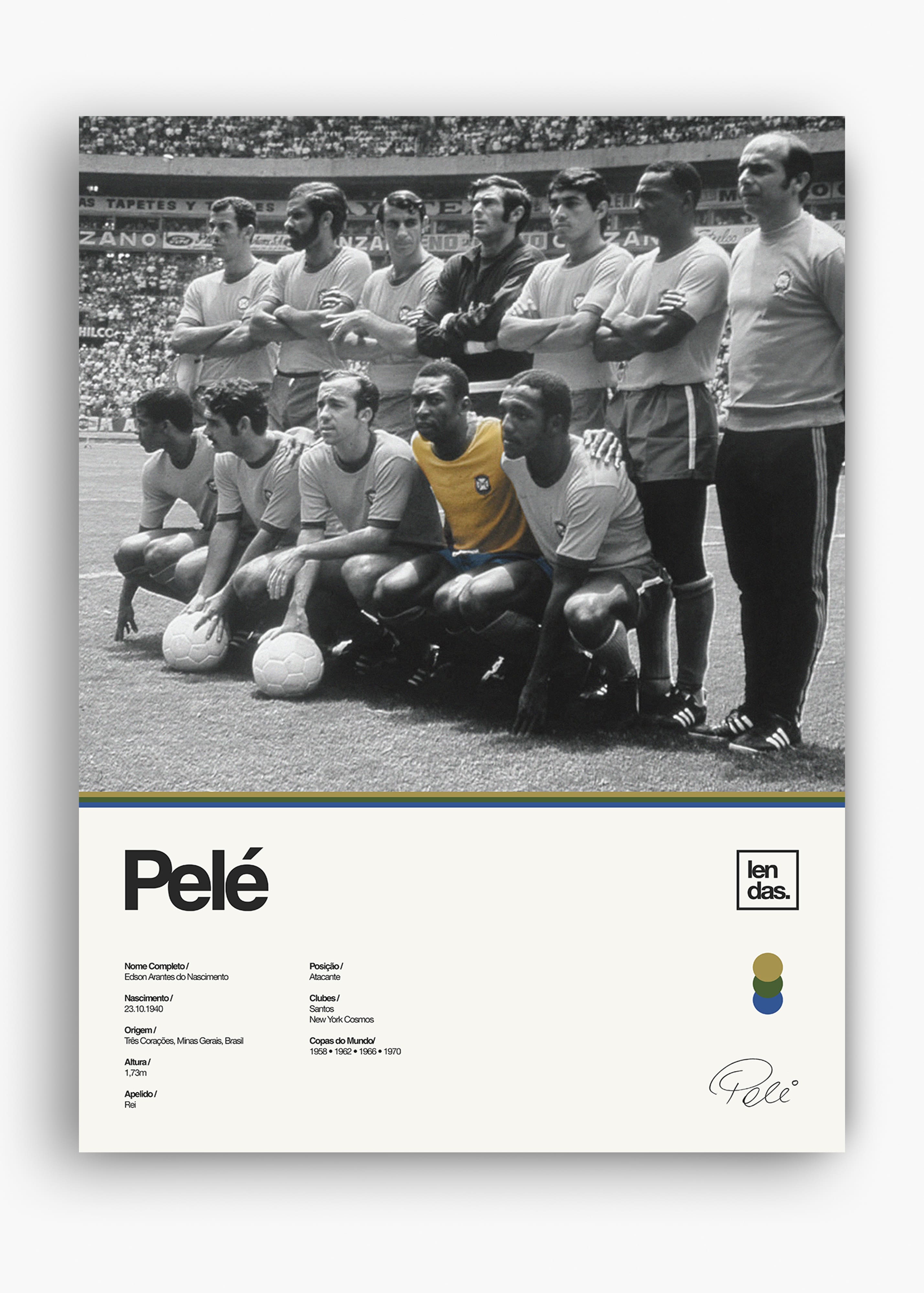 Quadro Pelé