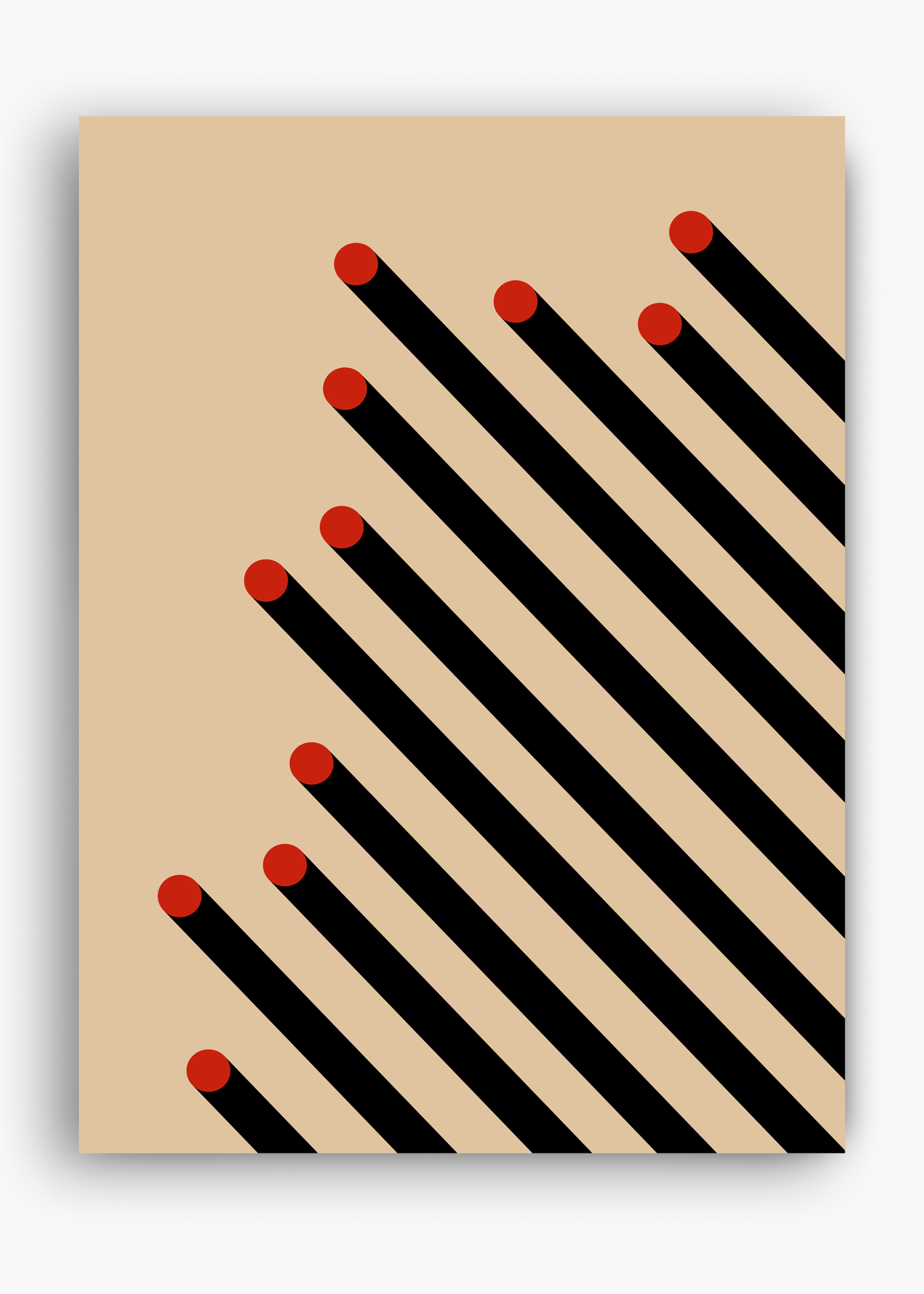 Quadro Bauhaus Reds - 10
