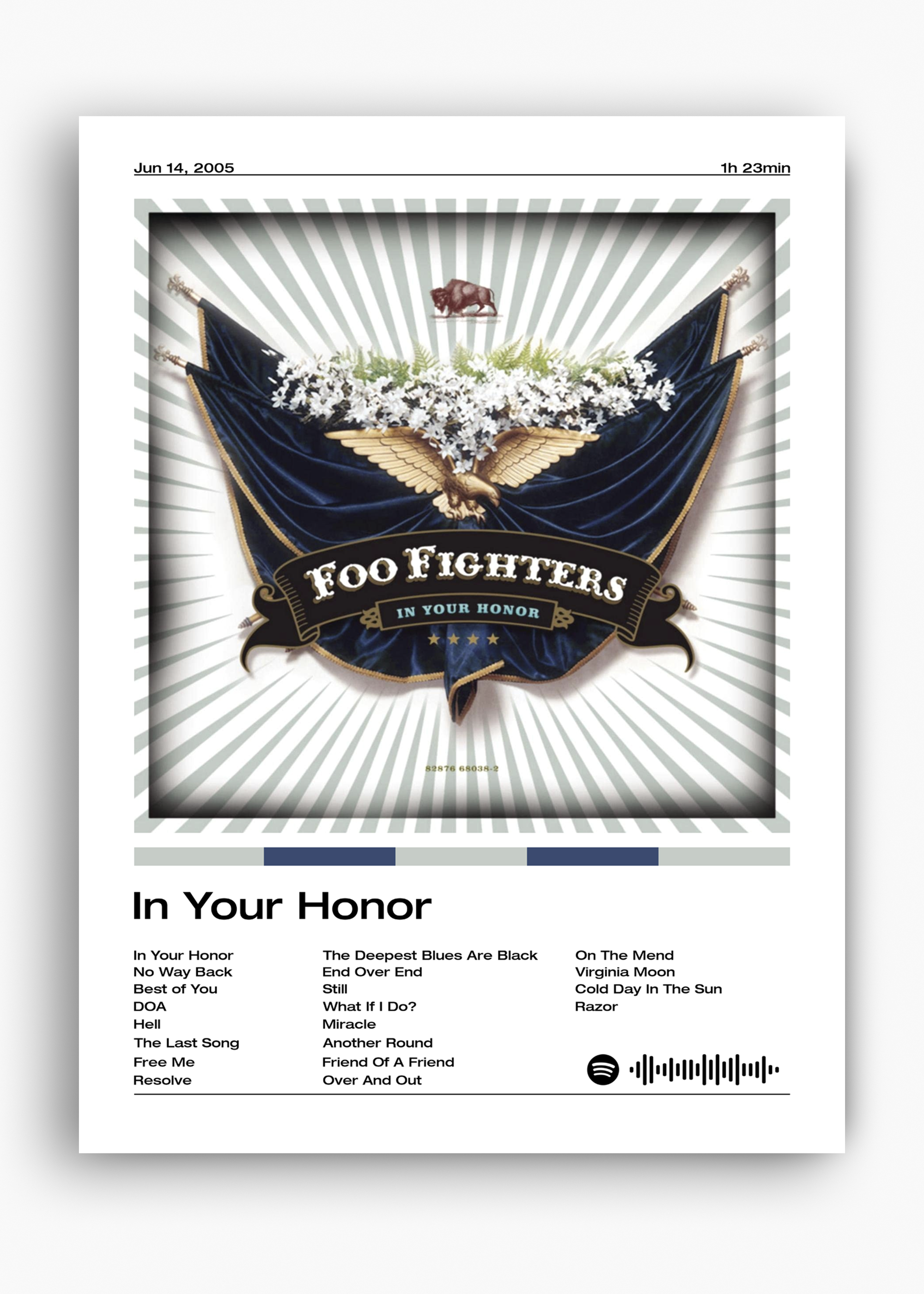 Quadro Foo Fighters In Your Honor - 10