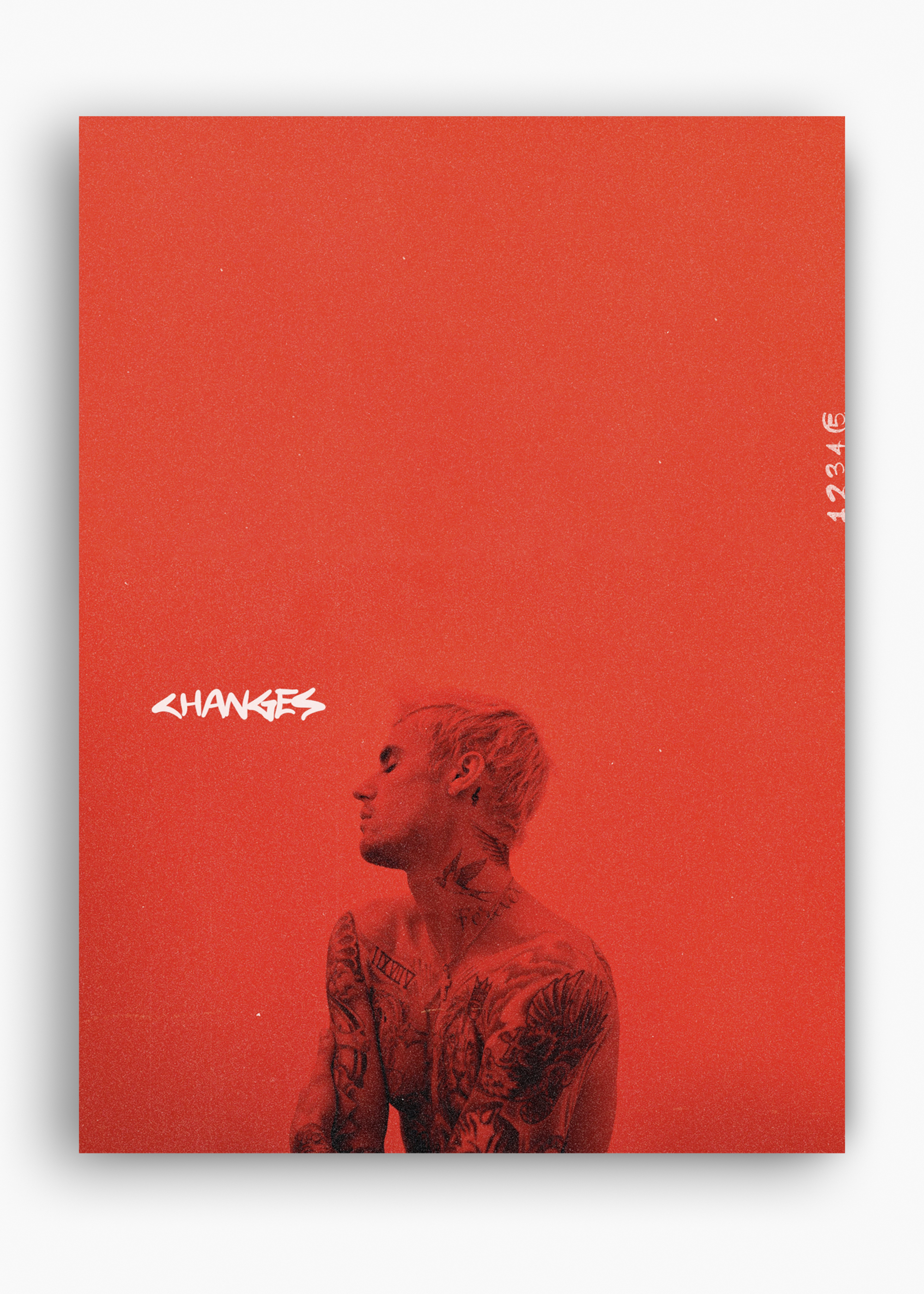 Quadro Justin Bieber Changes Capa - 10