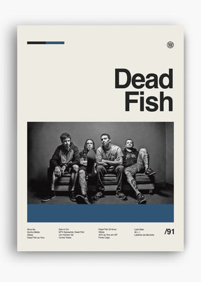 Quadro Dead Fish Banda