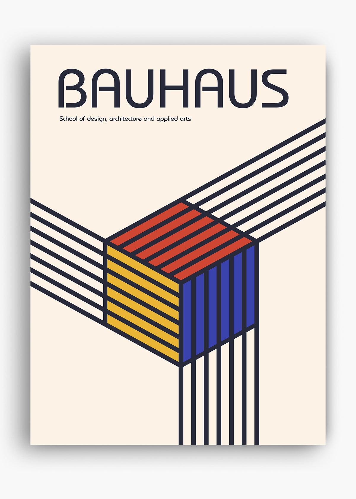 Quadro Bauhaus Geometryline