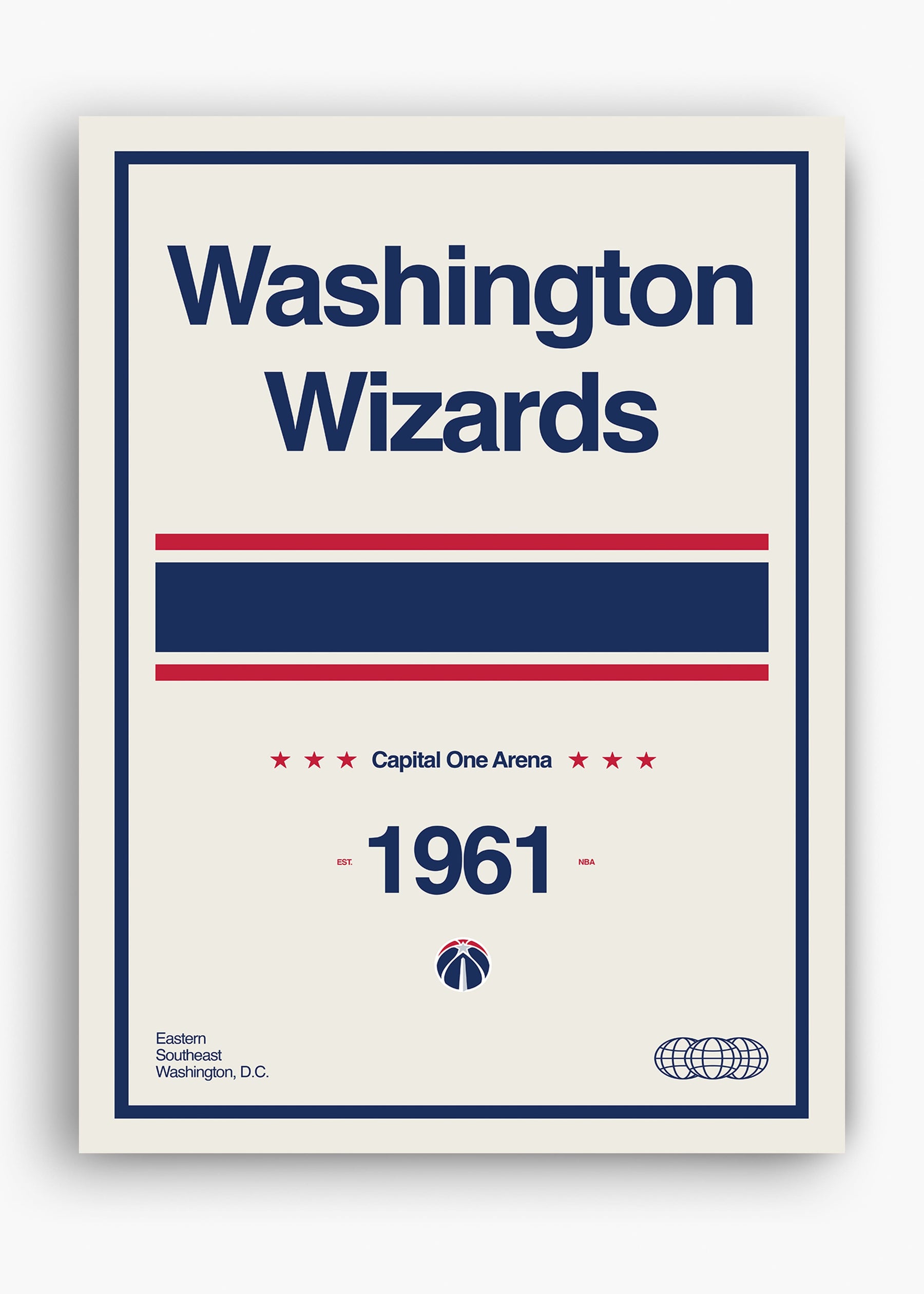 Quadro NBA Washington Wizards