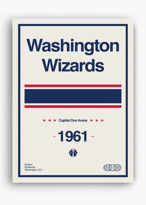 Quadro NBA Washington Wizards