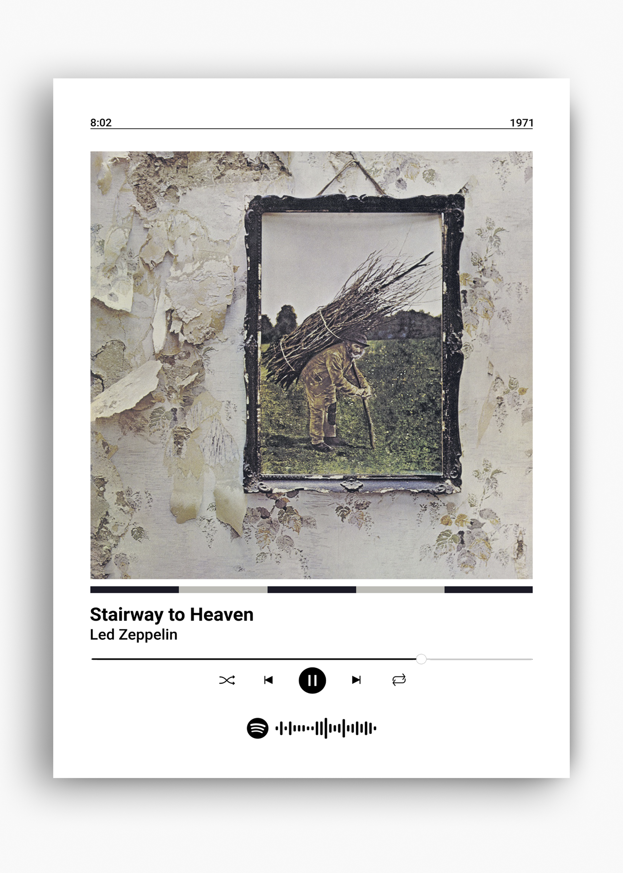 Quadro Led Zeppelin Starway To Heaven - 10
