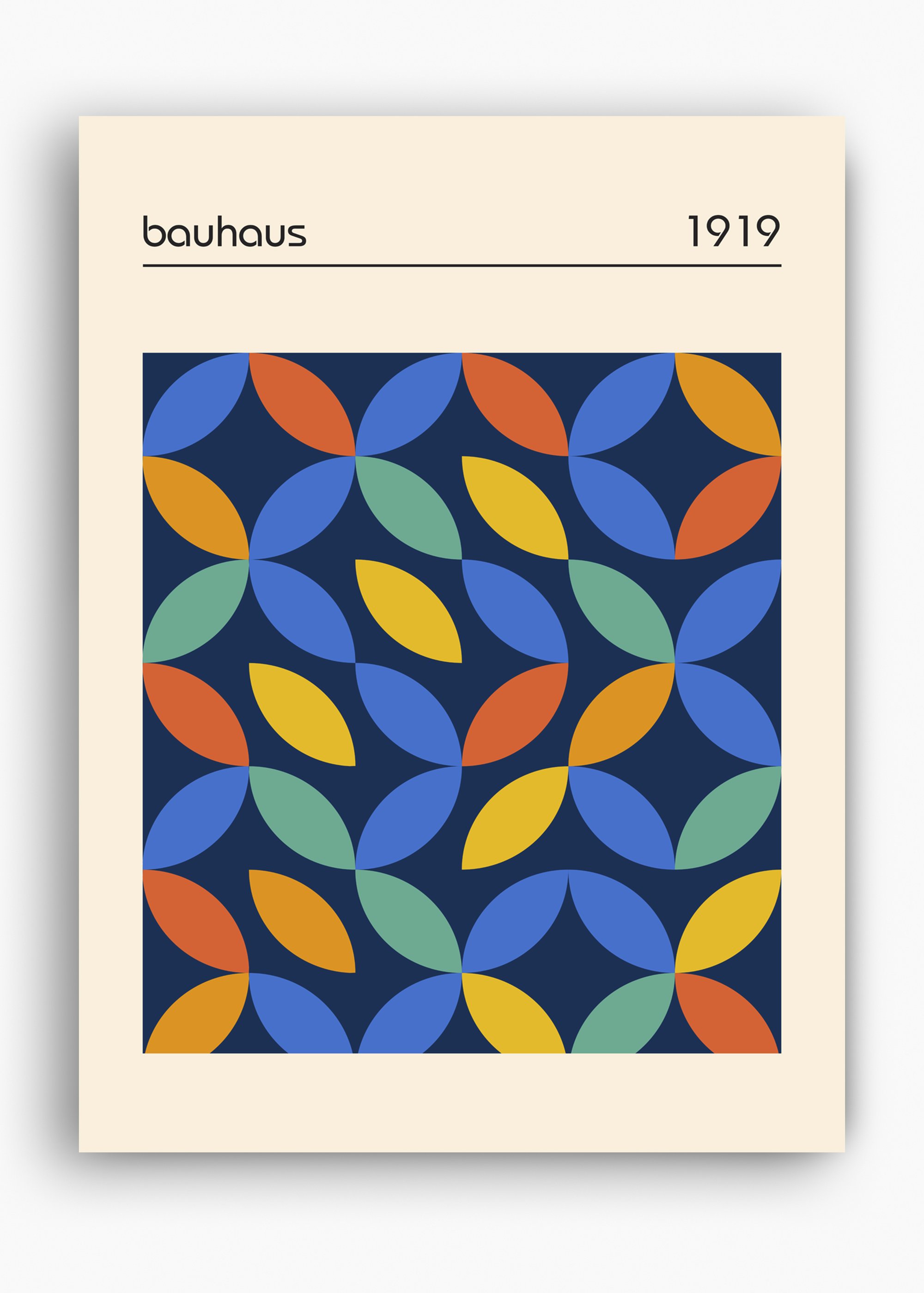 Quadro Bauhaus Vivid Composition - 10