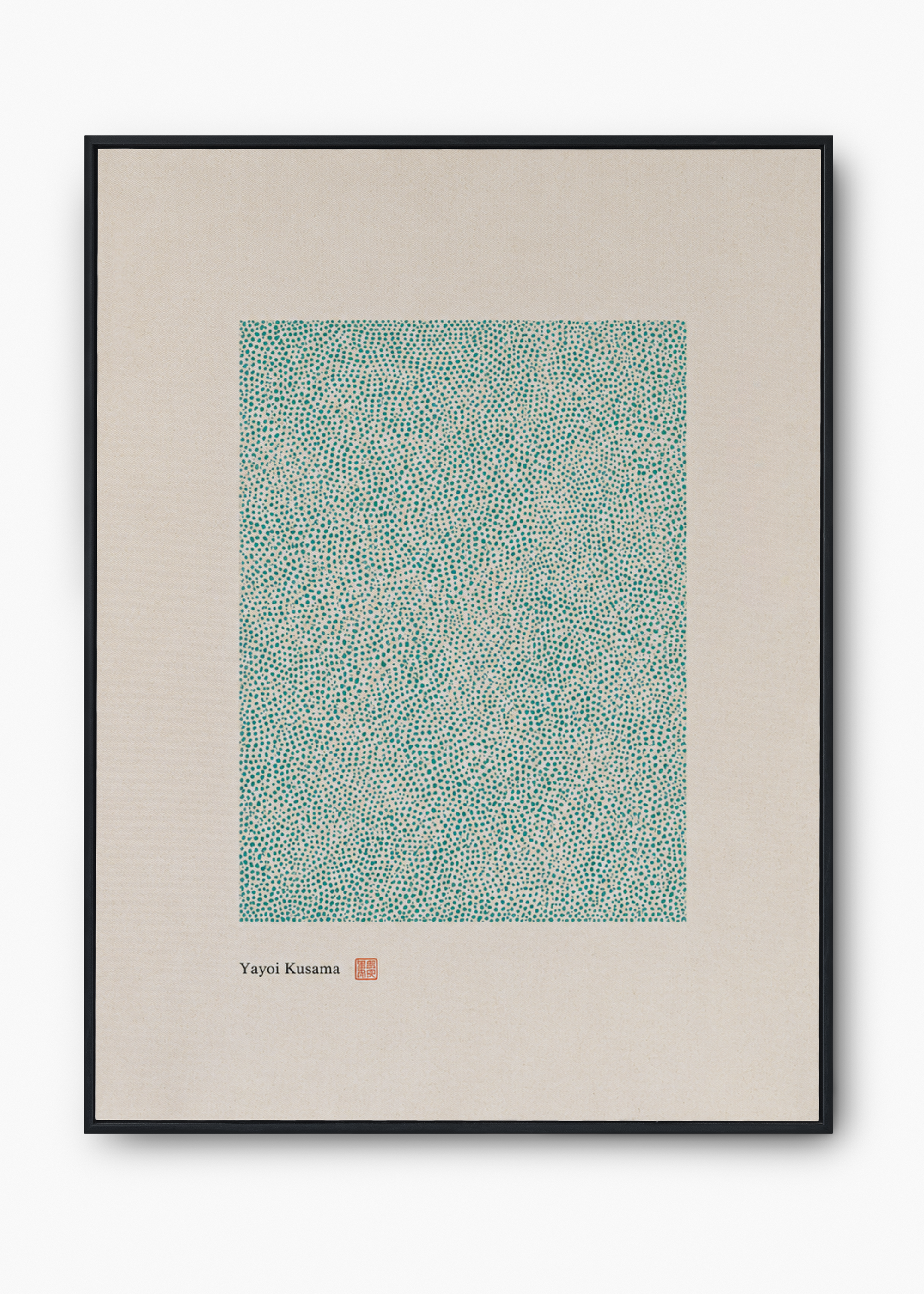 Quadro Japonês Dots Midori - 1