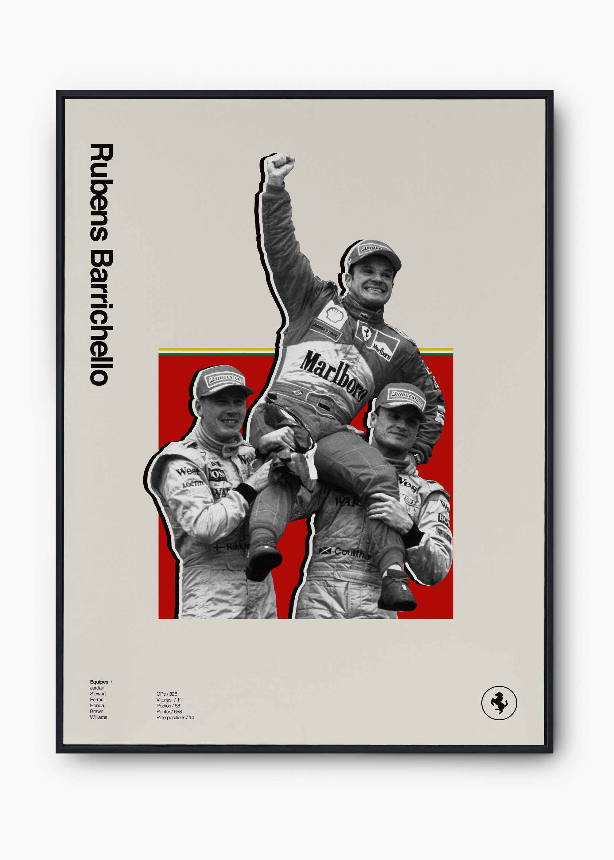 Quadro Rubens Barrichello - 1