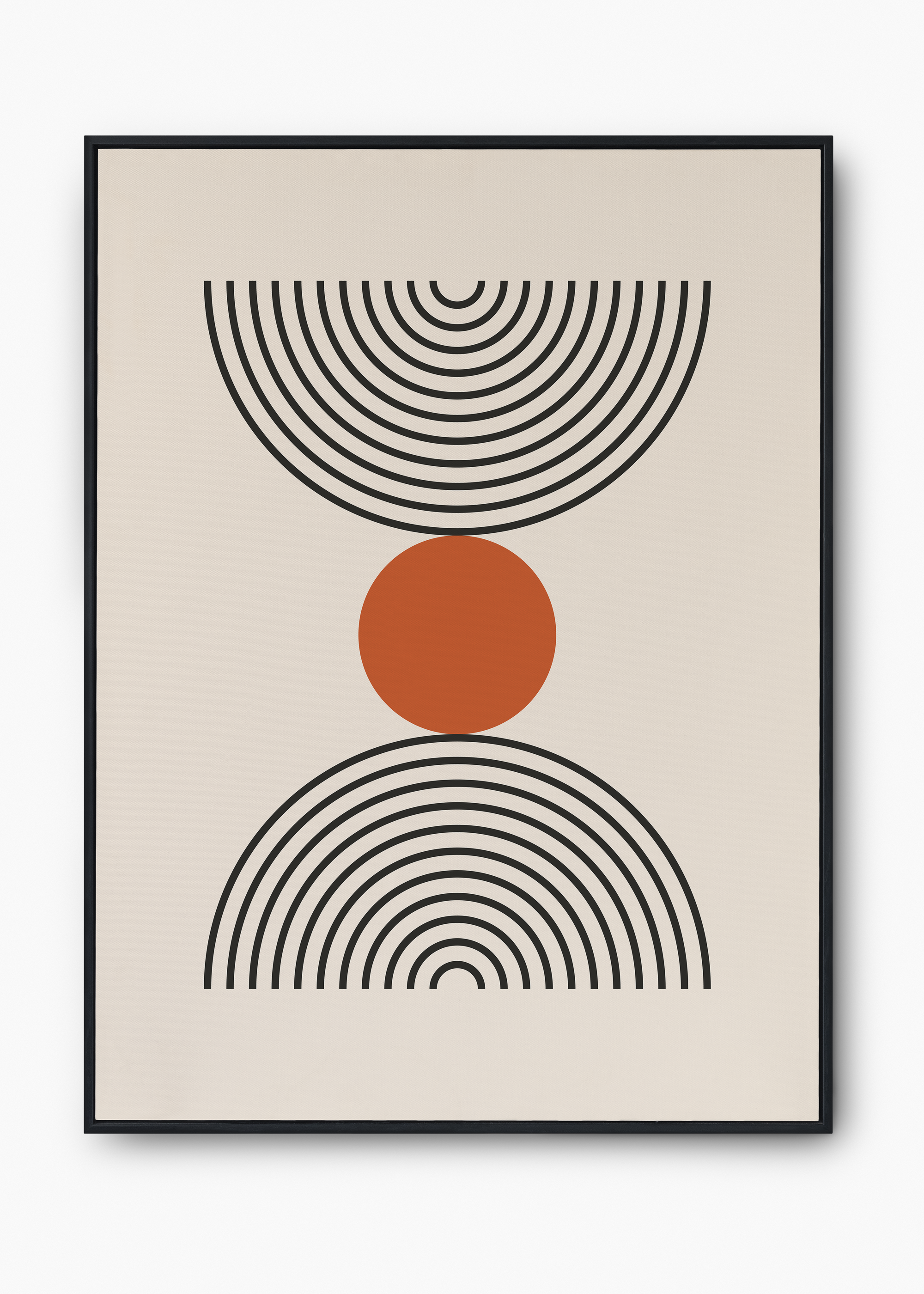 Quadro Bauhaus Abstract Harmony II - 1