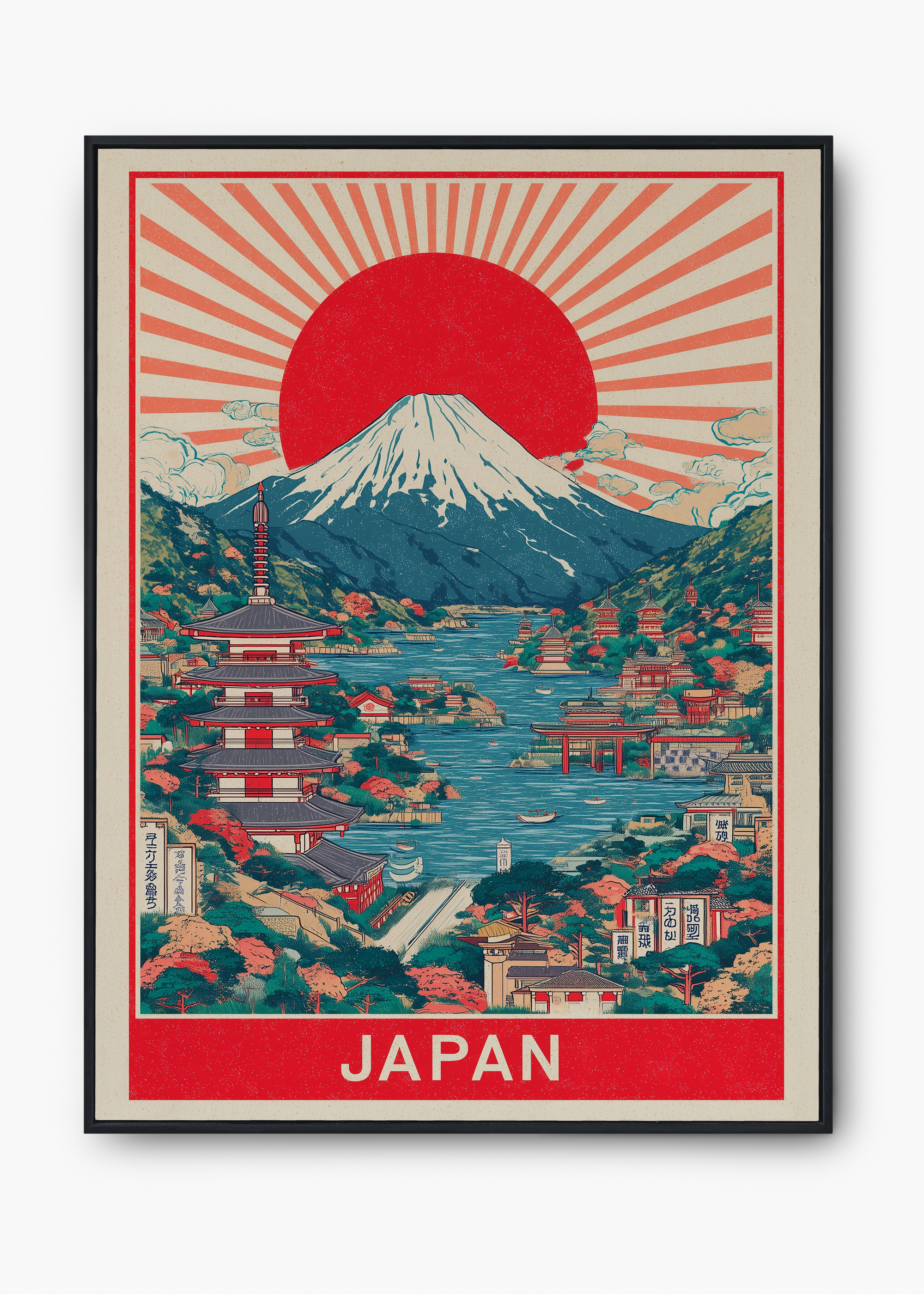 Quadro Japones Sun - 1