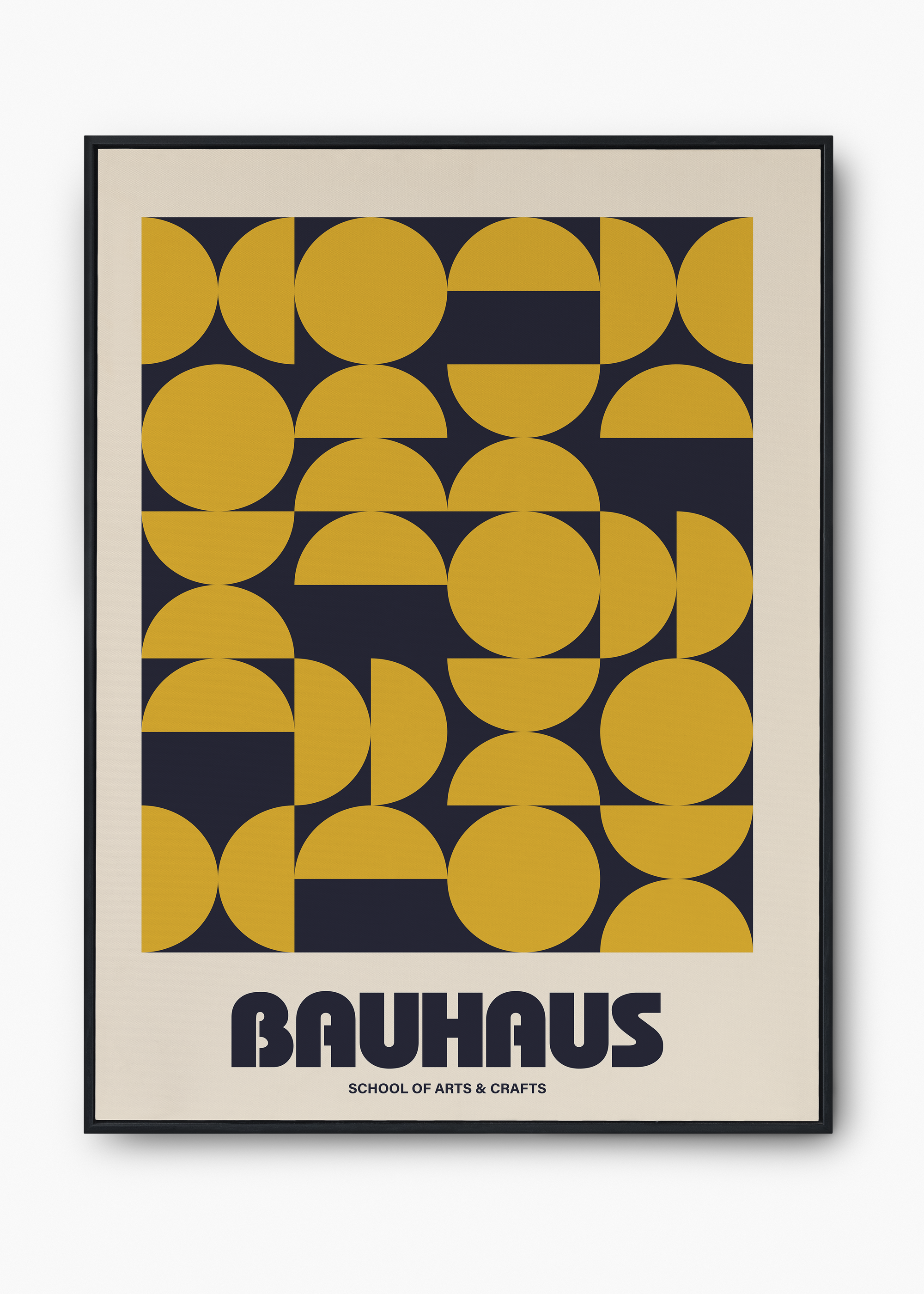 Quadro Bauhaus Magic Cube - 1