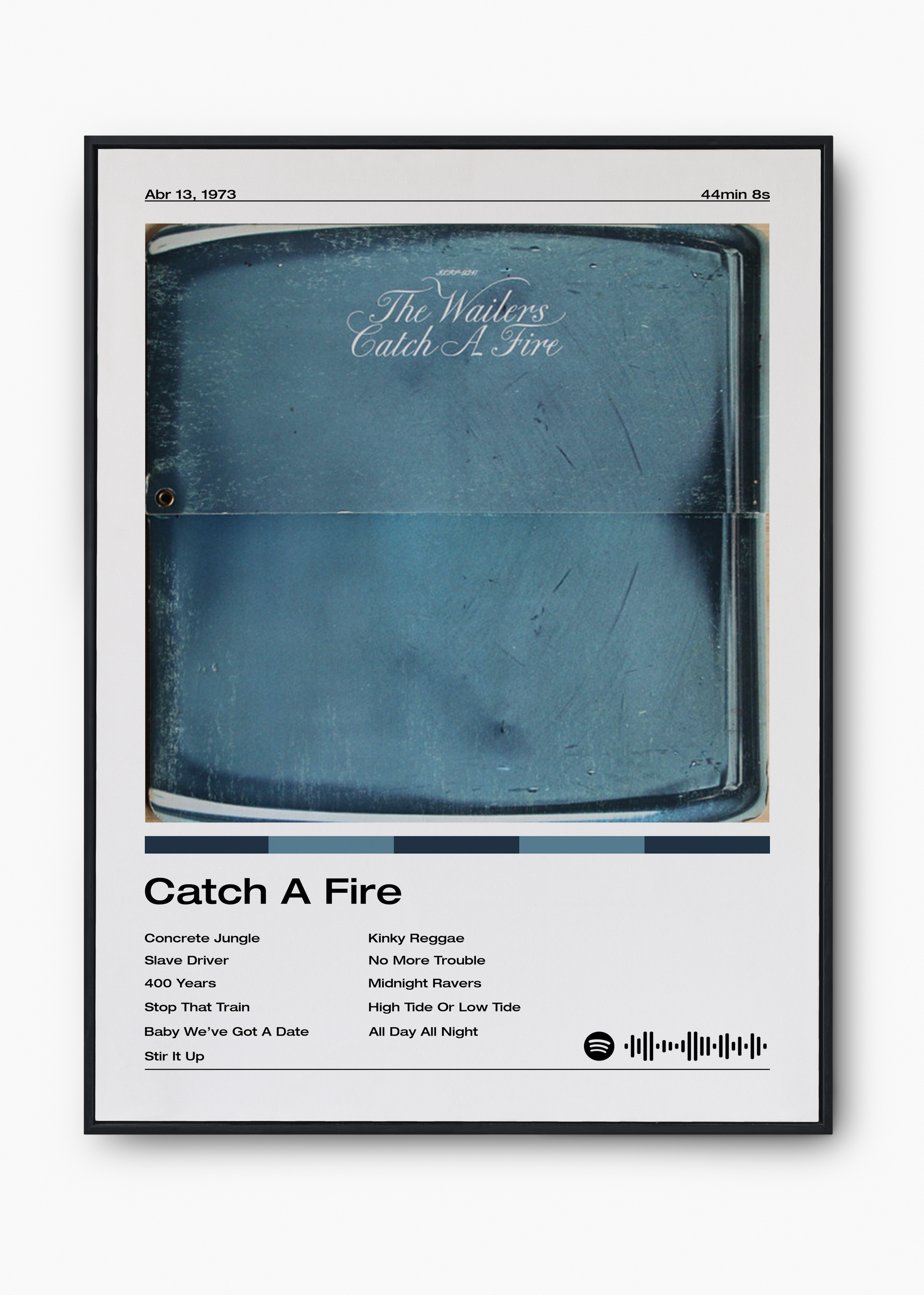 Quadro Bob Marley Catch A Fire - 1