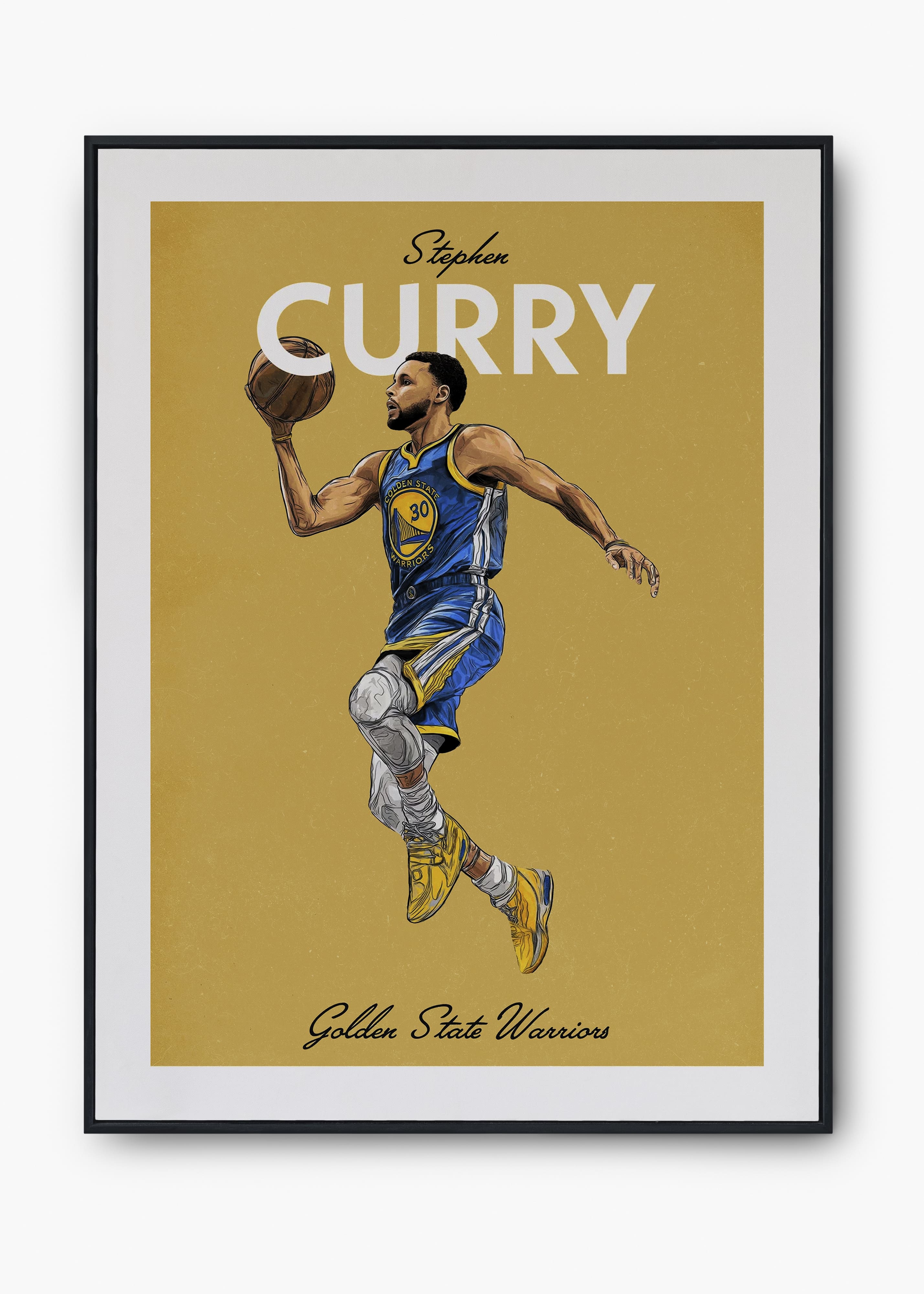 Quadro Stephen Curry - Golden State Warriors