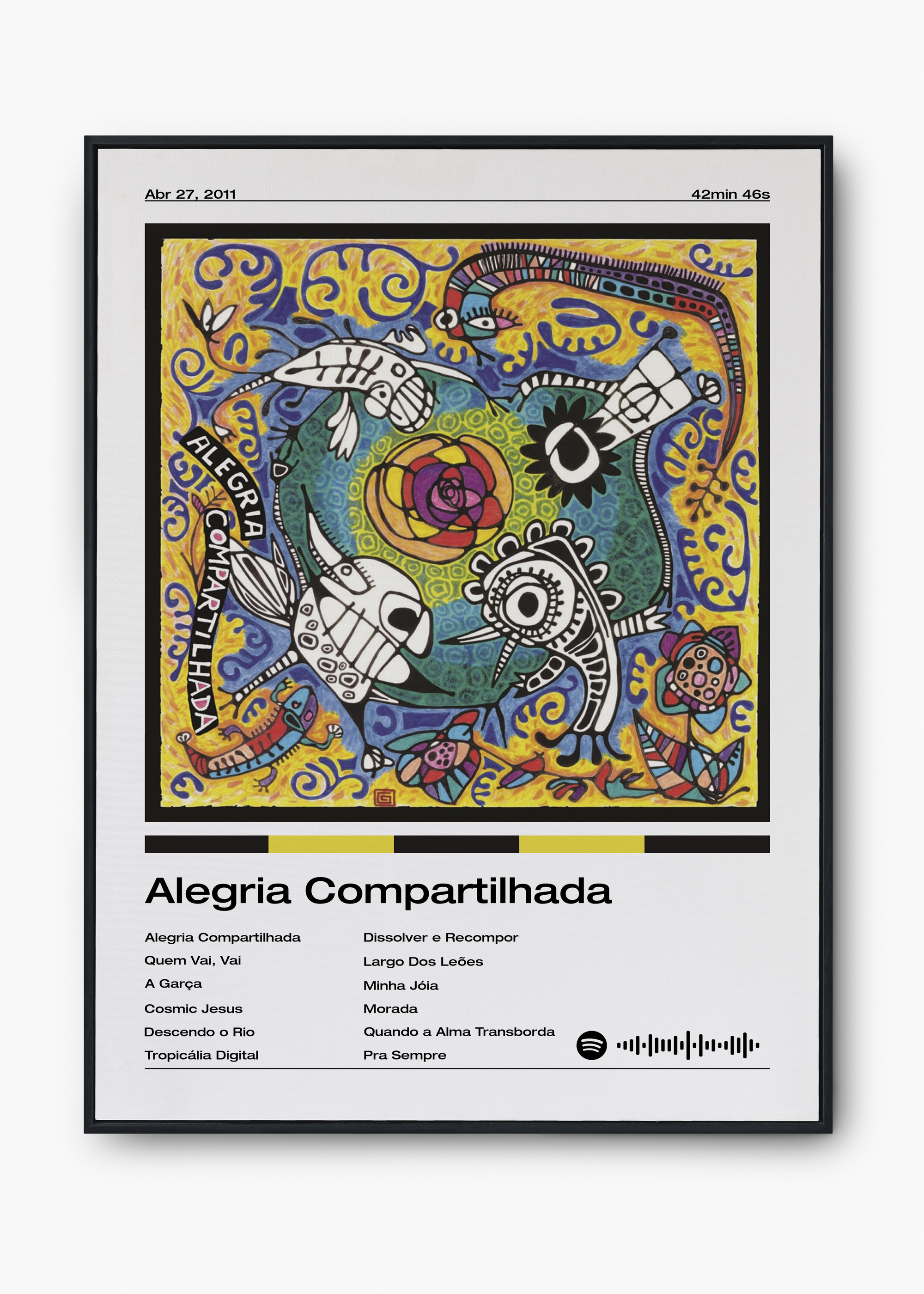 Quadro Forfun Alegria Compartilhada - 1