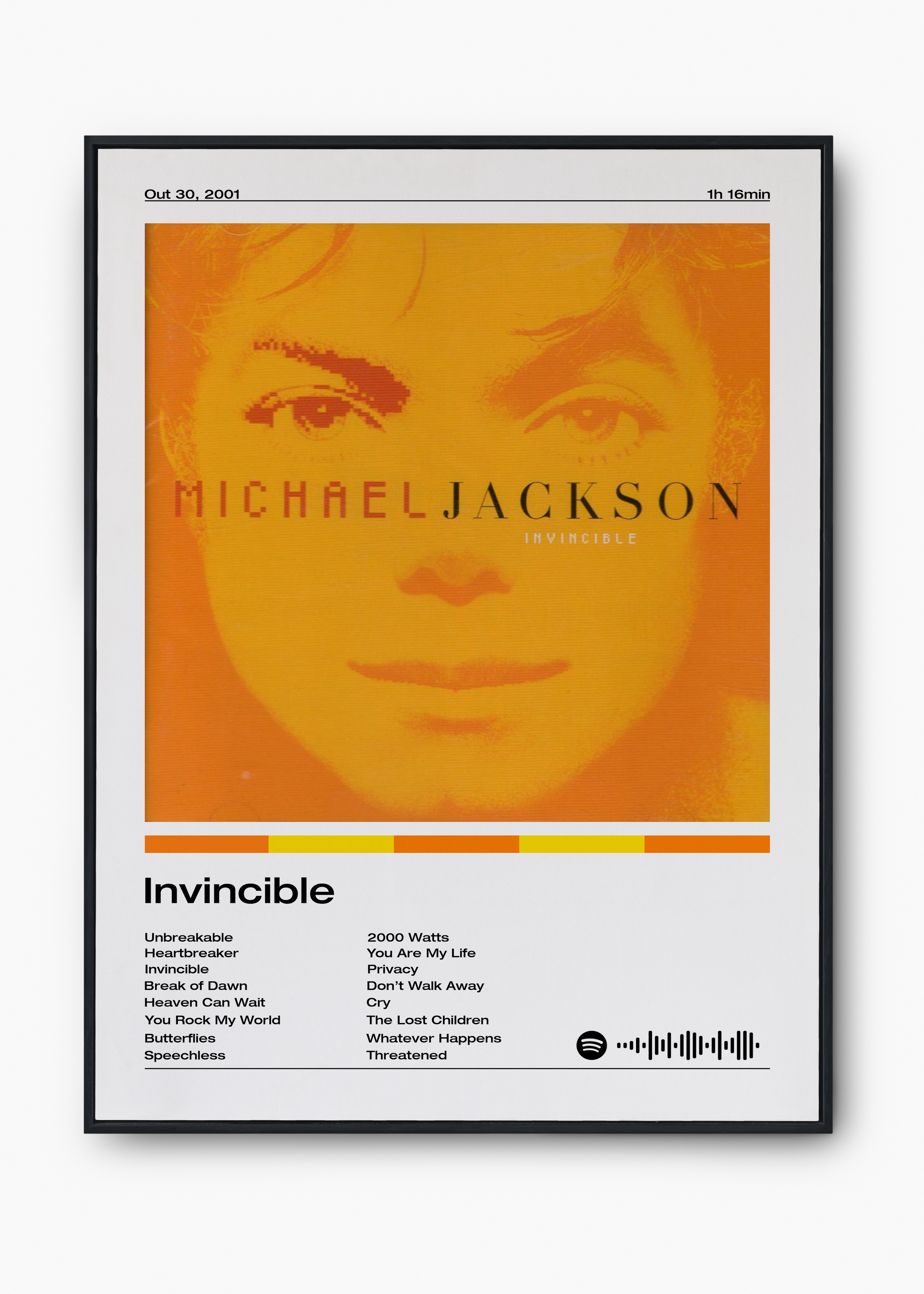 Quadro Michael Jackson Invincible - 1