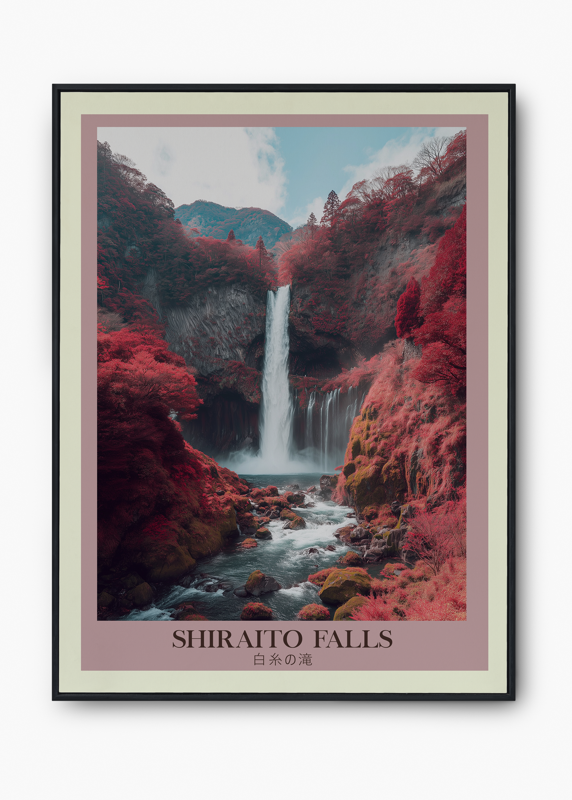 Quadro Japones Shiraito - 1