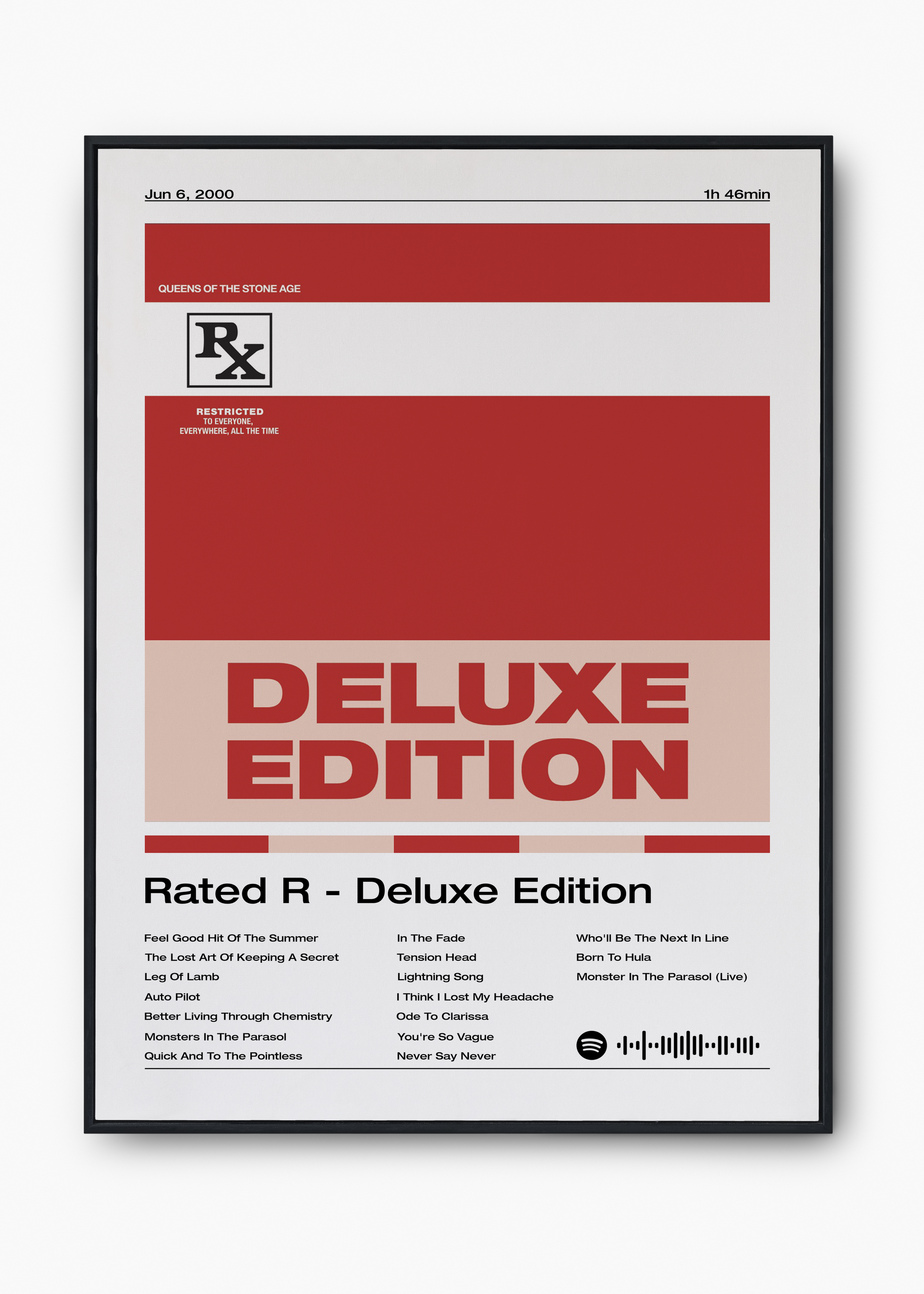 Quadro Queens of The Stone Age Rated R (Deluxe Edition) - 1