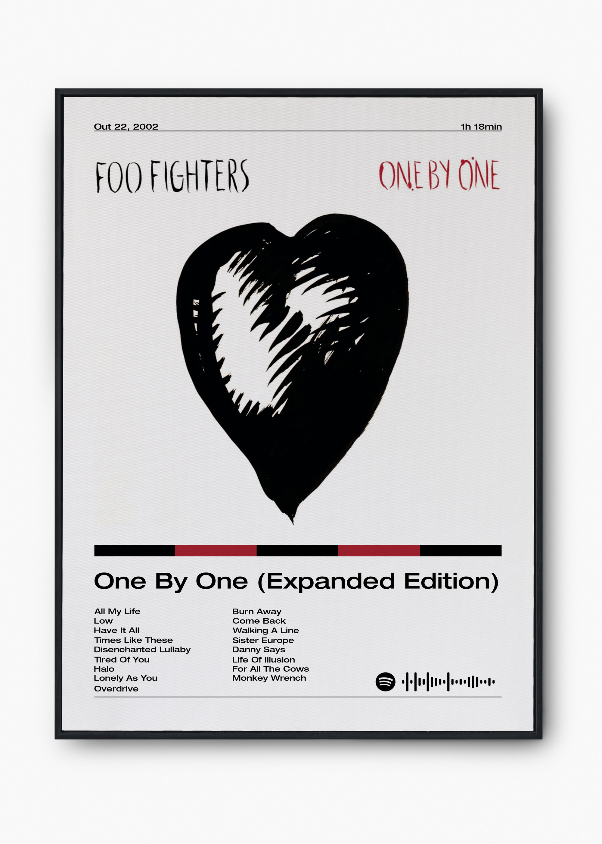 Quadro Foo Fighters One by One (Expanded Edition) - 1