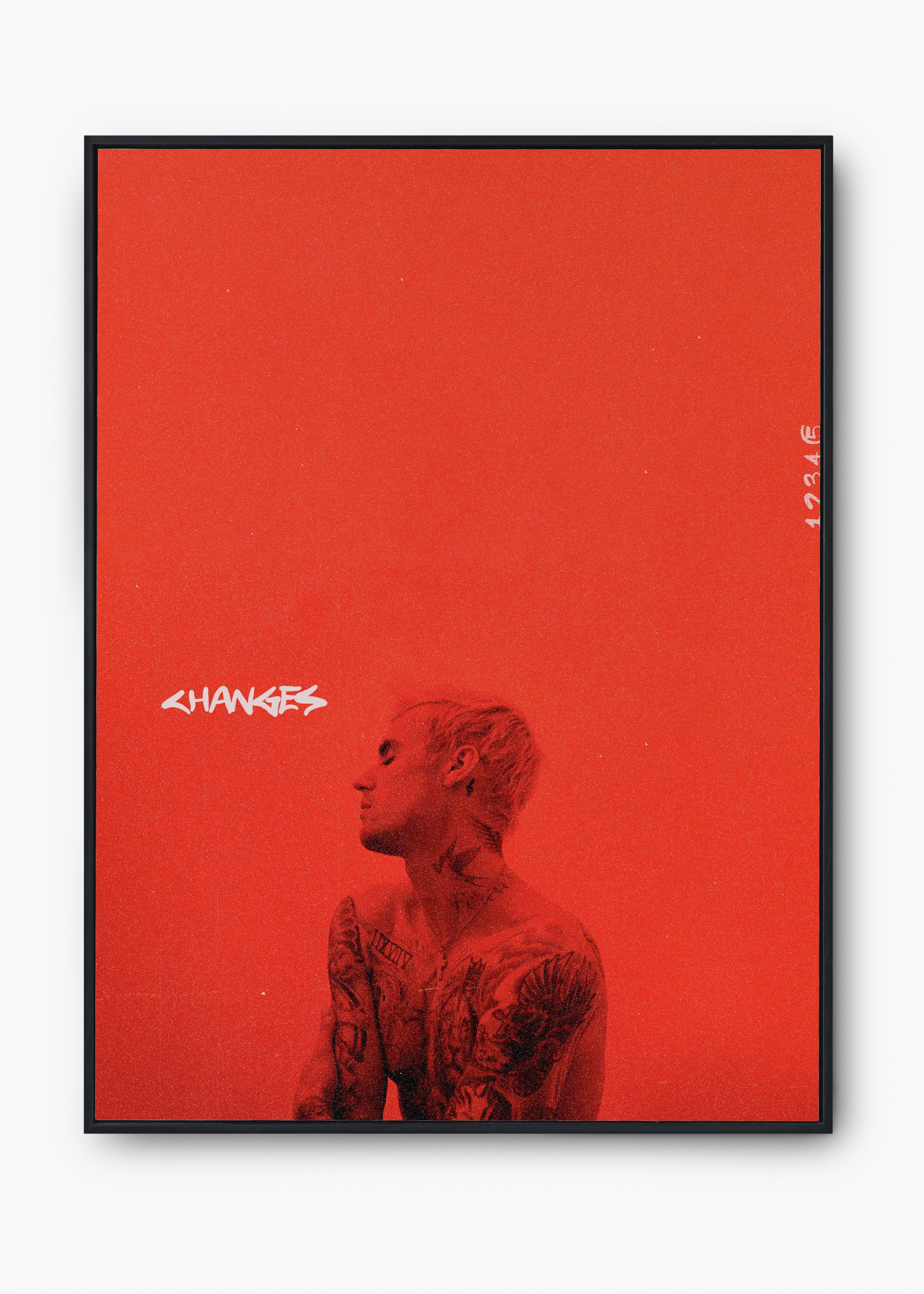 Quadro Justin Bieber Changes Capa - 1