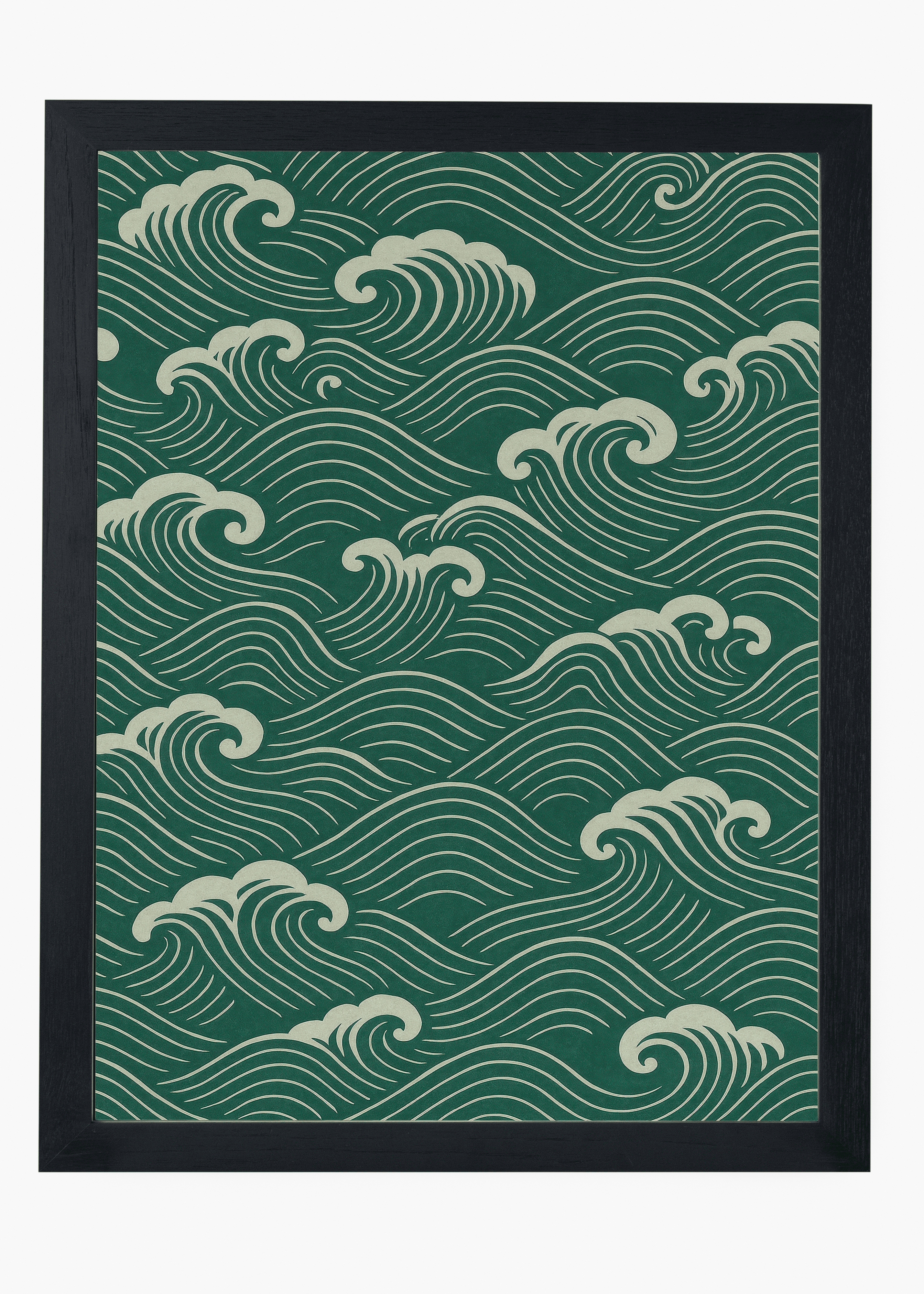 Quadro Japonês Forest Waves