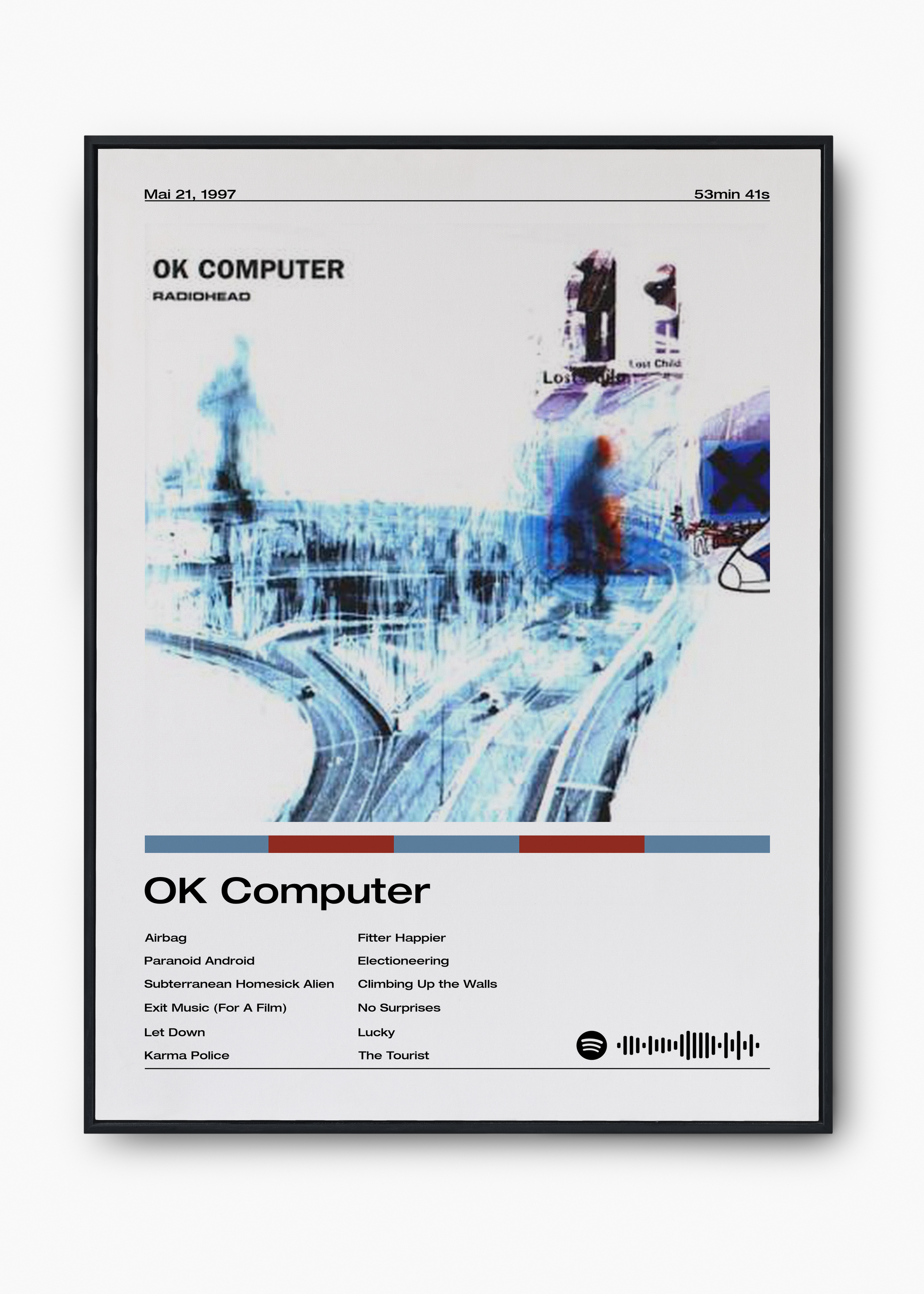 Quadro Radiohead OK Computer - 1