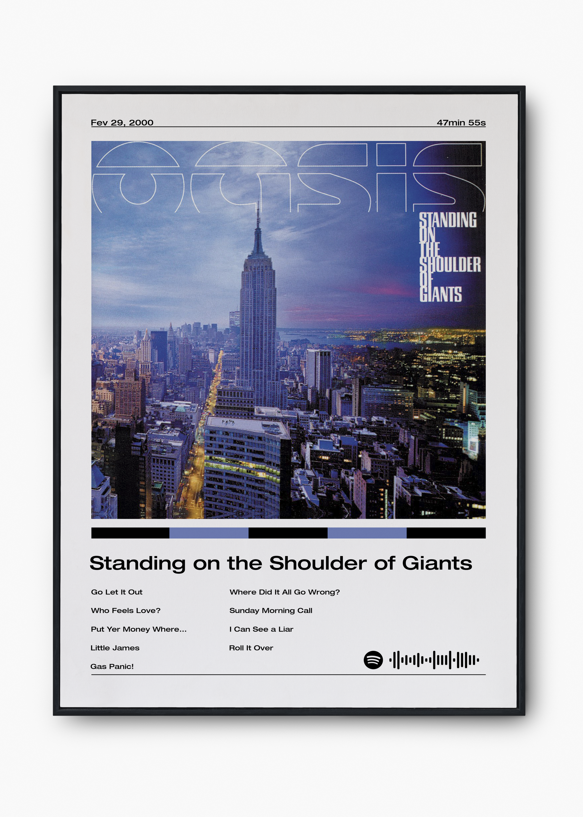 Quadro Oasis Standing on the Shoulder of Giants - 1