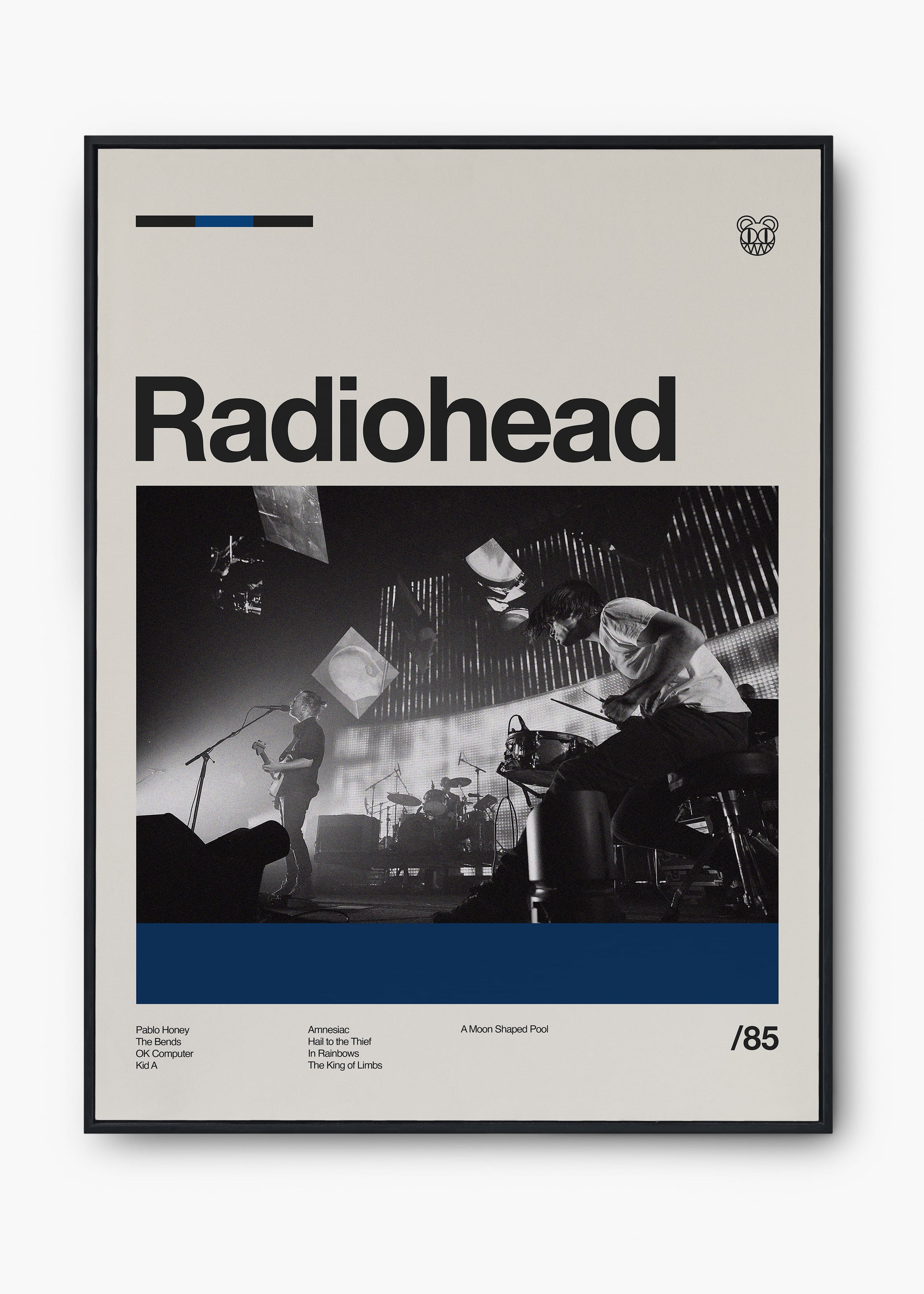 Quadro Radiohead Banda